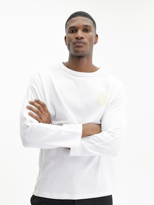 Kenzo T-Shirt Ls Boke Flower 2.0 White