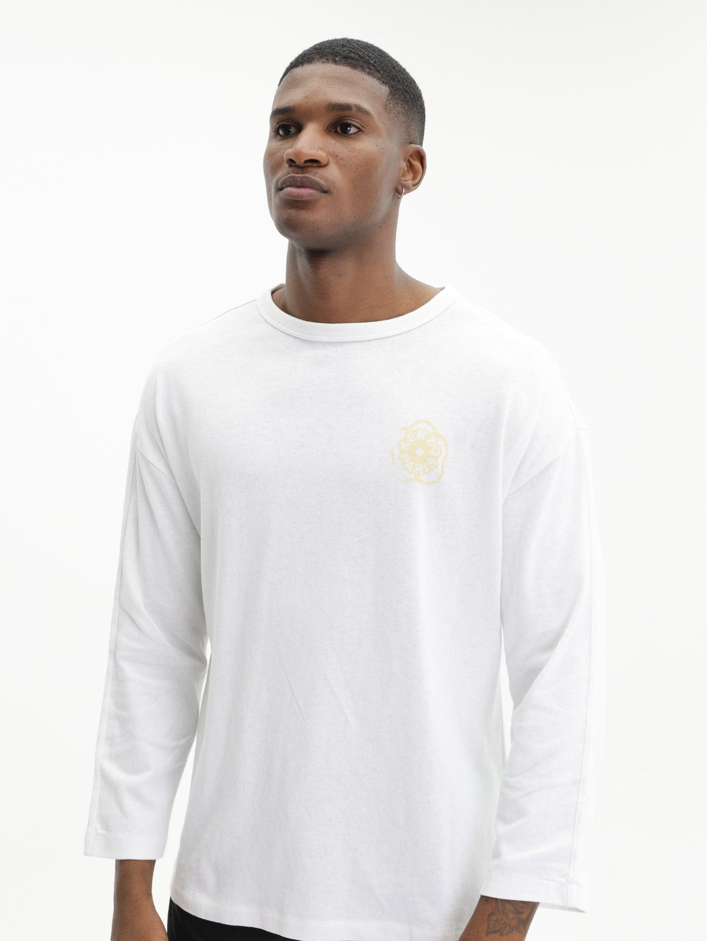Kenzo T-Shirt Ls Boke Flower 2.0 White