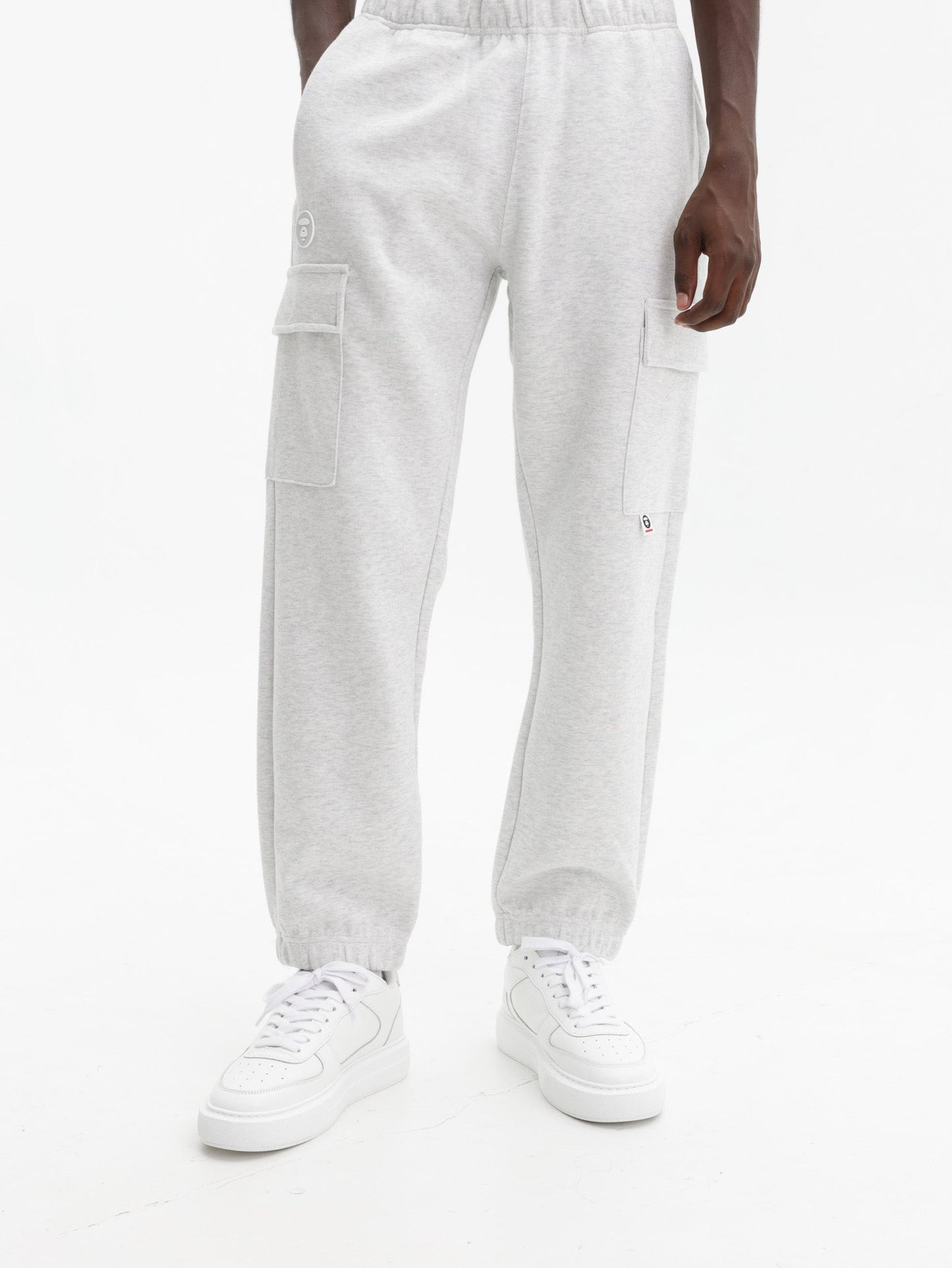 Aape Track Pants Now Heather White