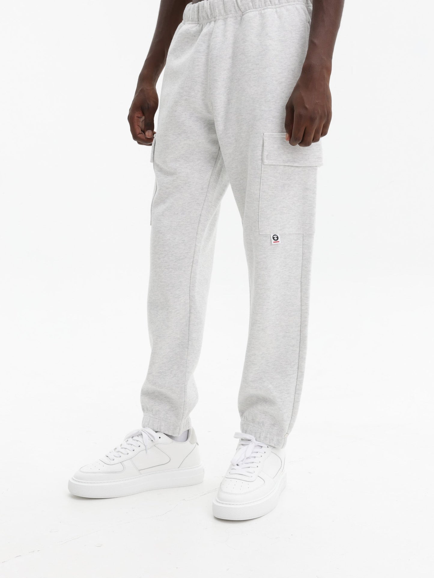 Aape Track Pants Now Heather White