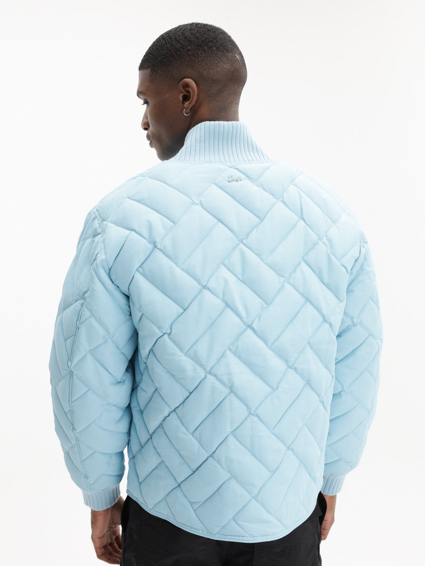 Kenzo Jacket Quilted Down Glacier