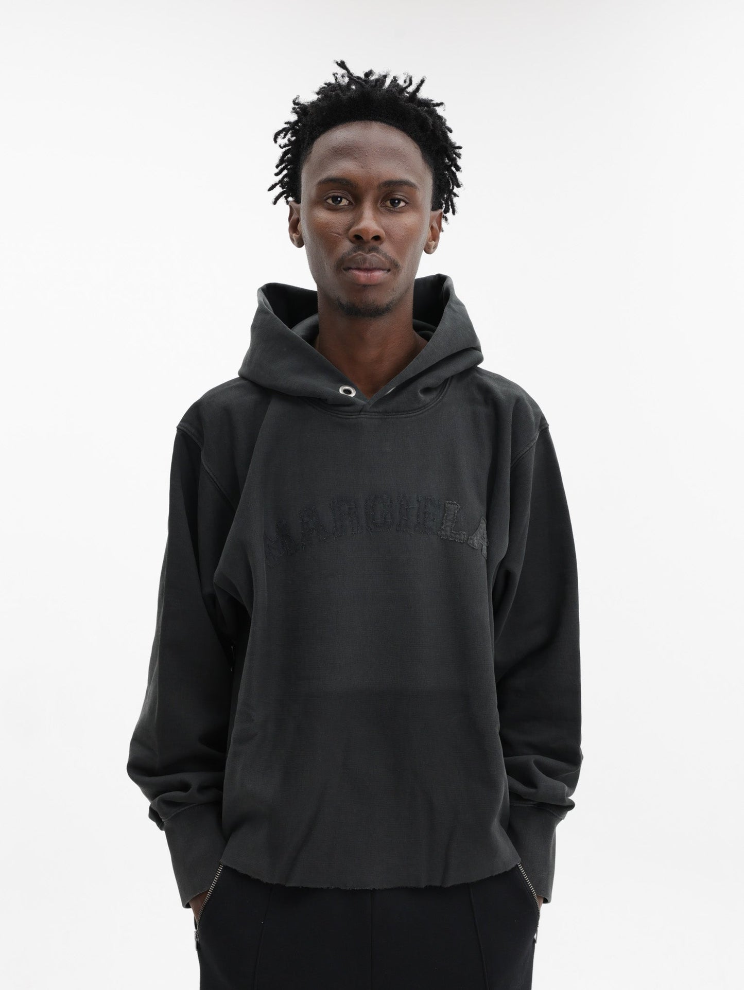 Maison Margiela Hoodie With Logo  Black