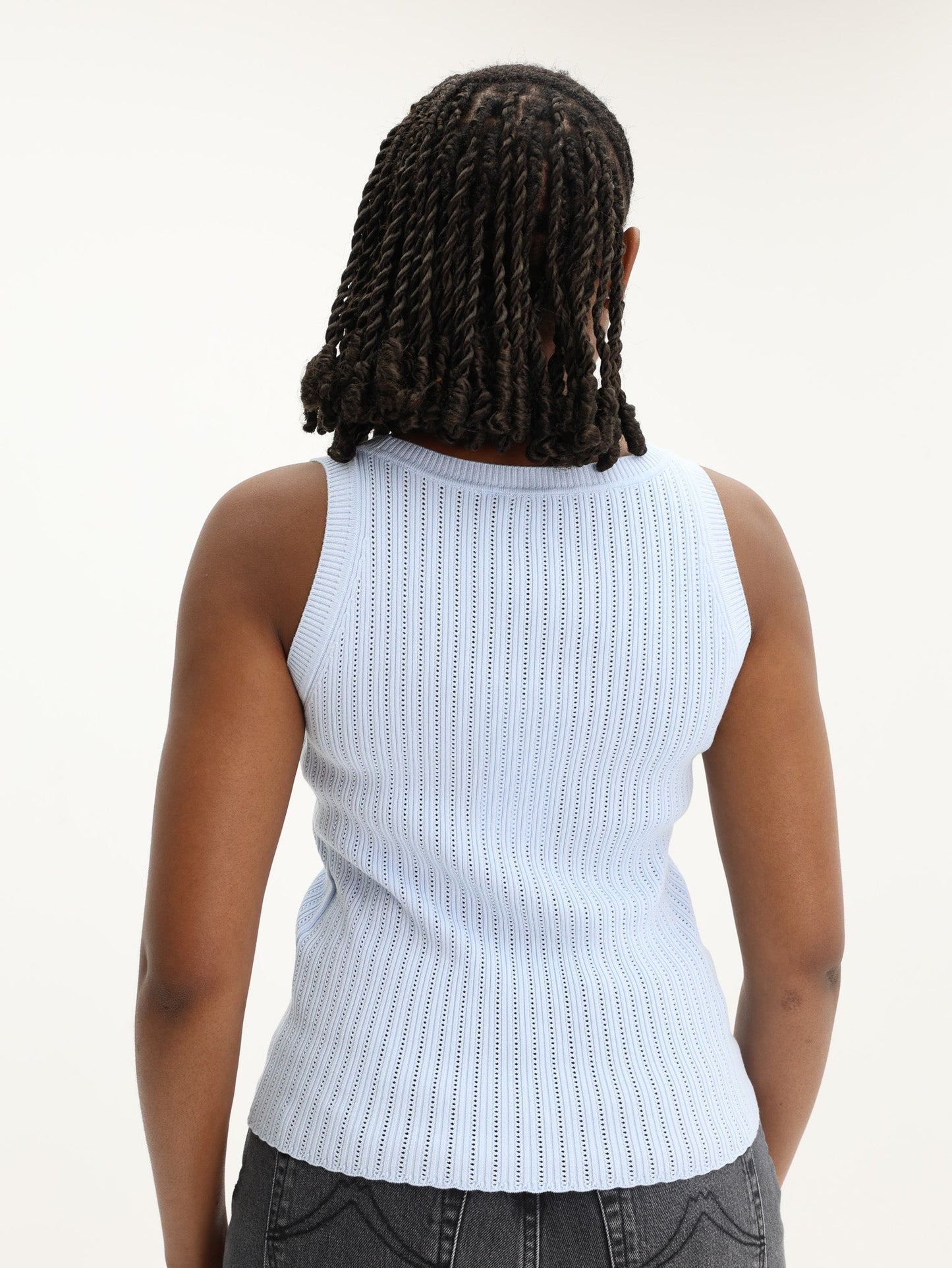 Kenzo Top Logo Light Blue