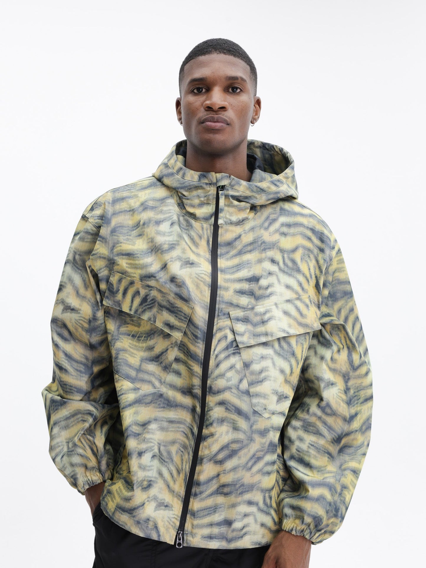 Kenzo Windbreaker Tiger Marigold