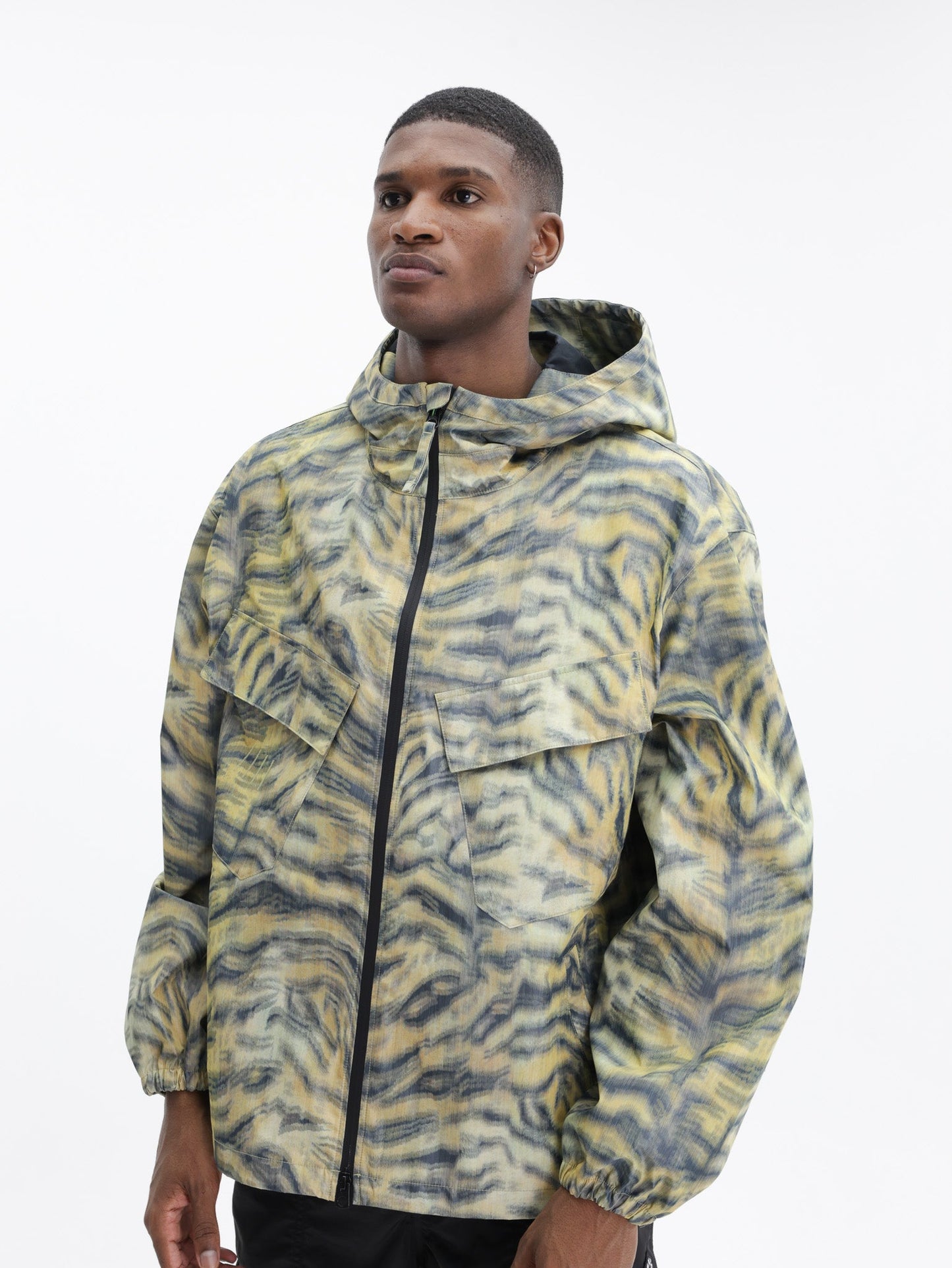 Kenzo Windbreaker Tiger Marigold