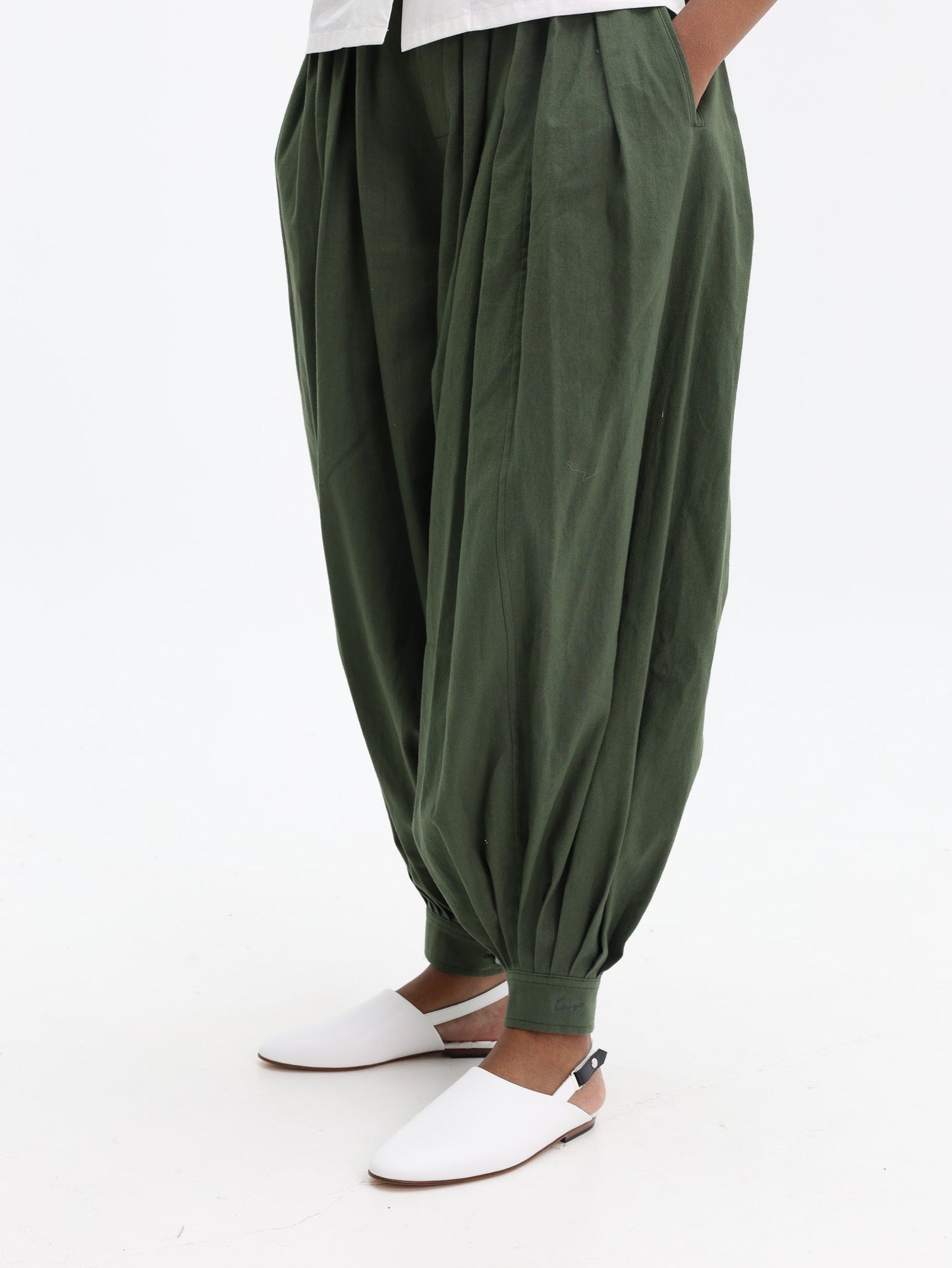 Kenzo Pants Dark Khaki
