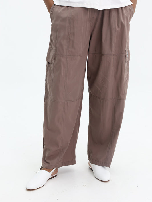Kenzo Pants Logo Taupe