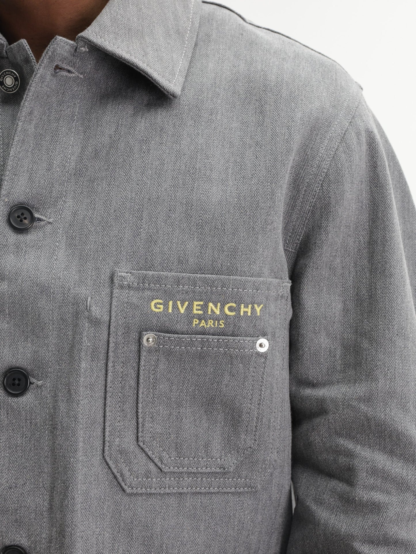 Givenchy Jacket Denim Grey