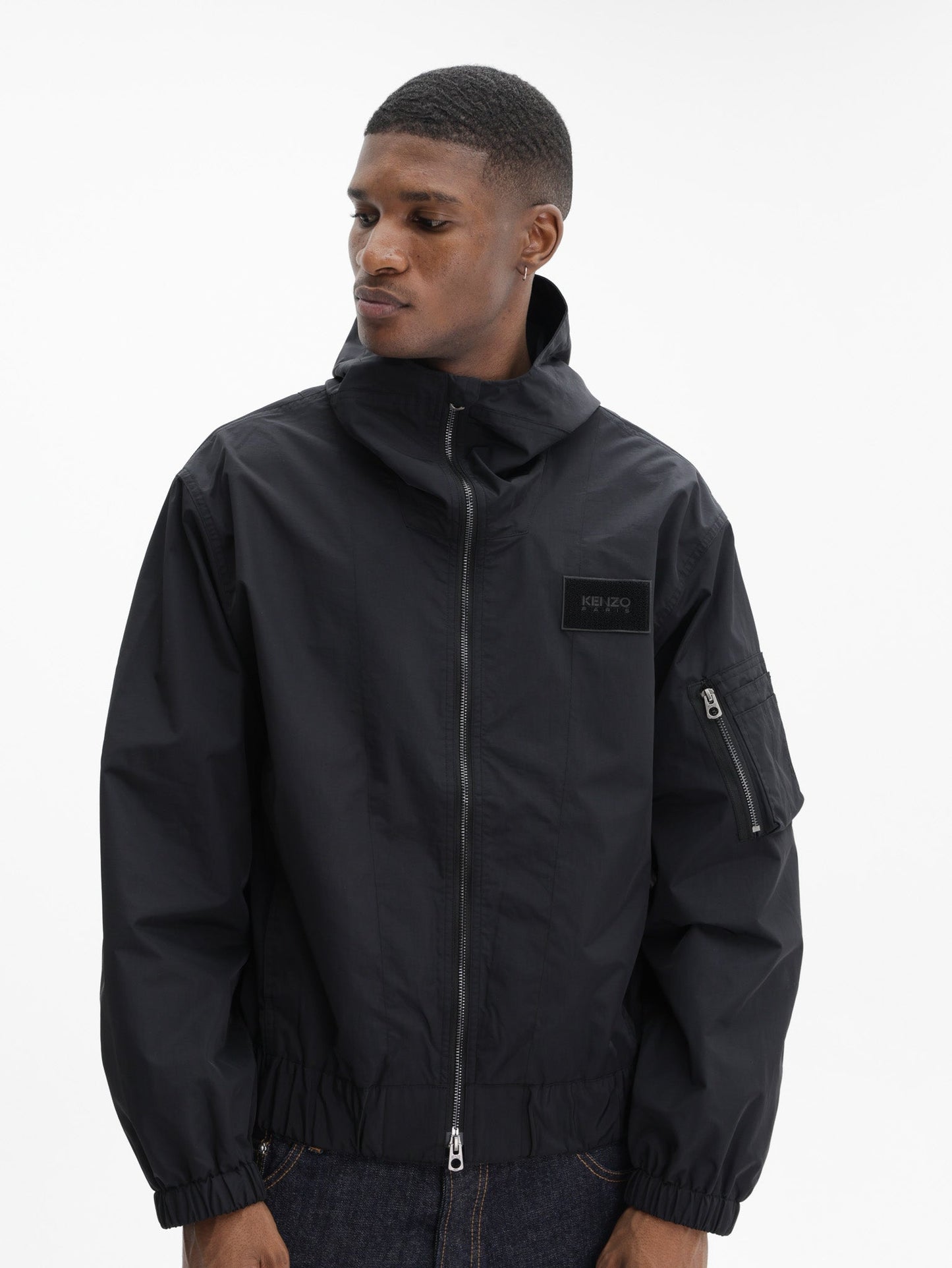Kenzo Windbreaker Winter Holidays  Black