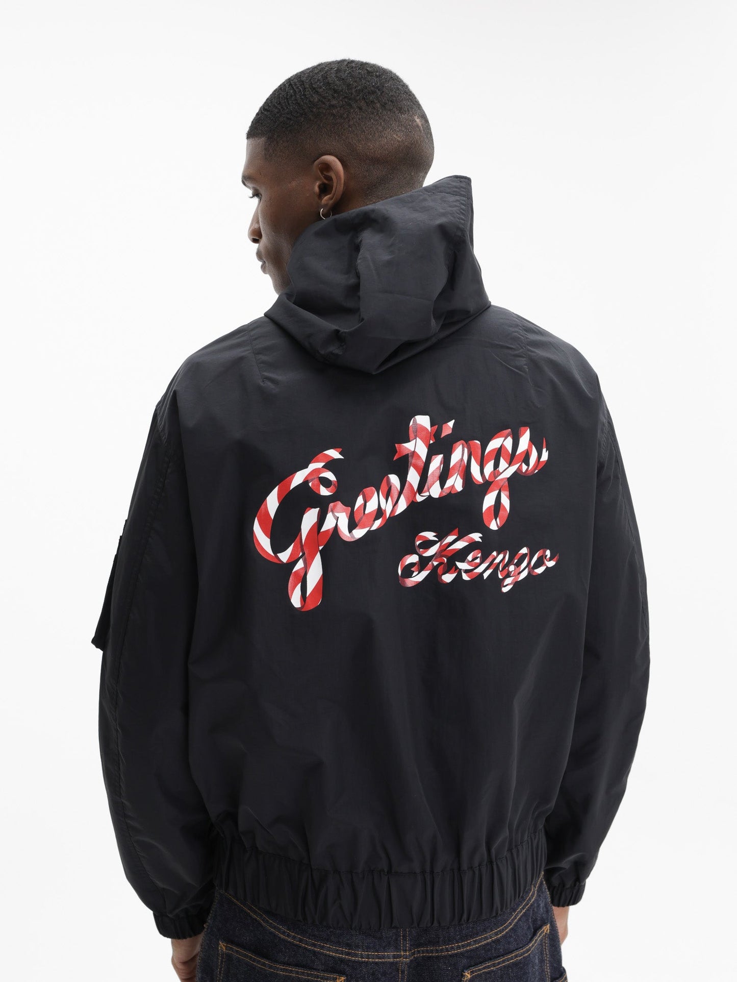 Kenzo Windbreaker Winter Holidays  Black