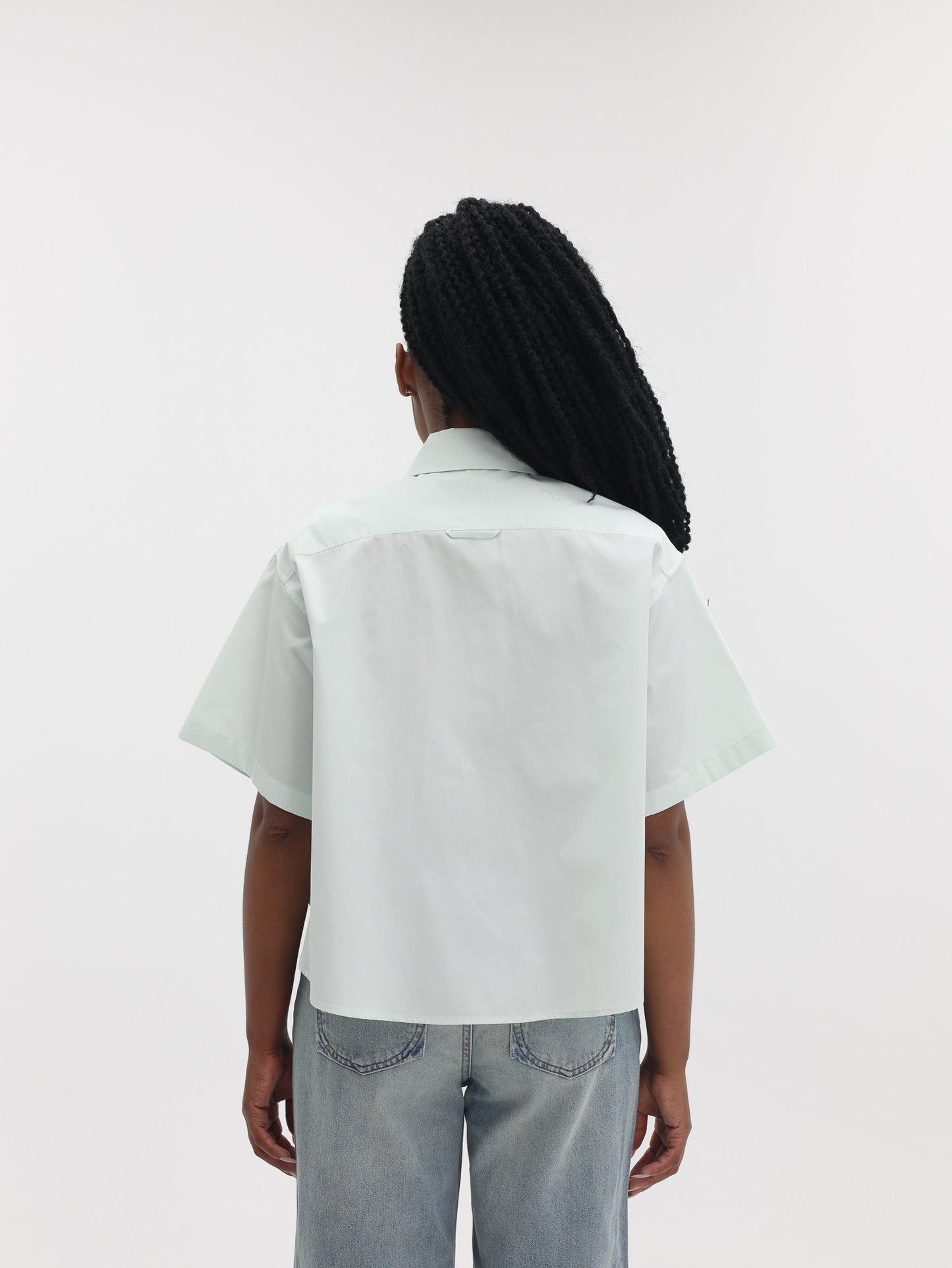 Kenzo Shirt Archive Bouquet Cropped Absinthe