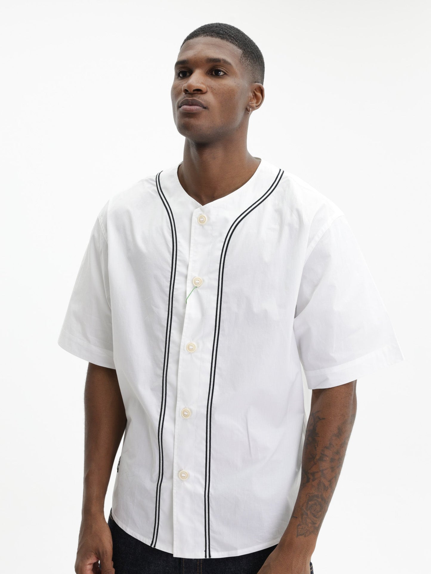 Kenzo Shirt Sc Woven Cotton White