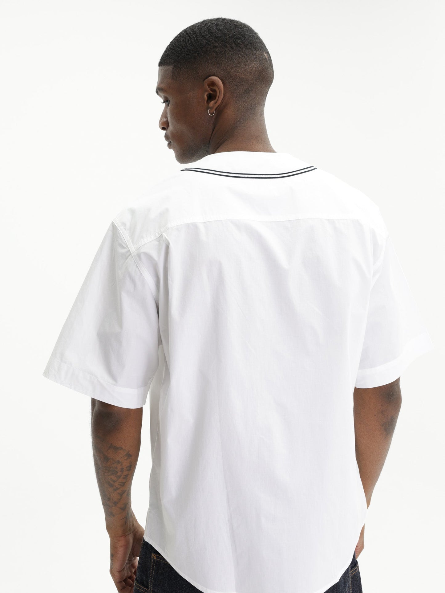 Kenzo Shirt Sc Woven Cotton White