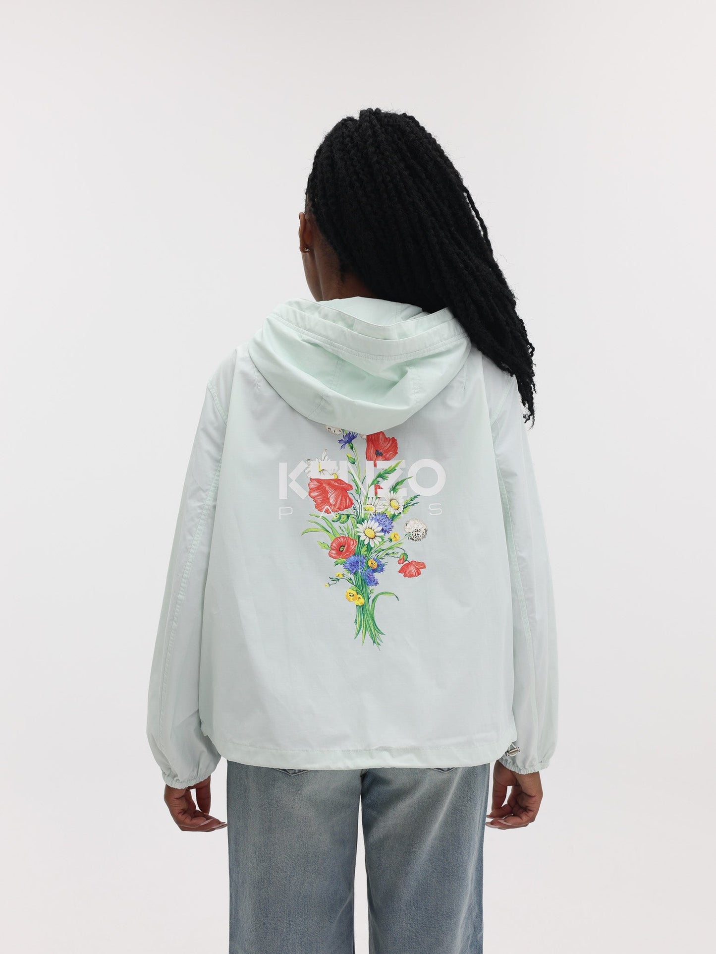 Kenzo Jacket  Archive Bouquet Floral Print Absinthe