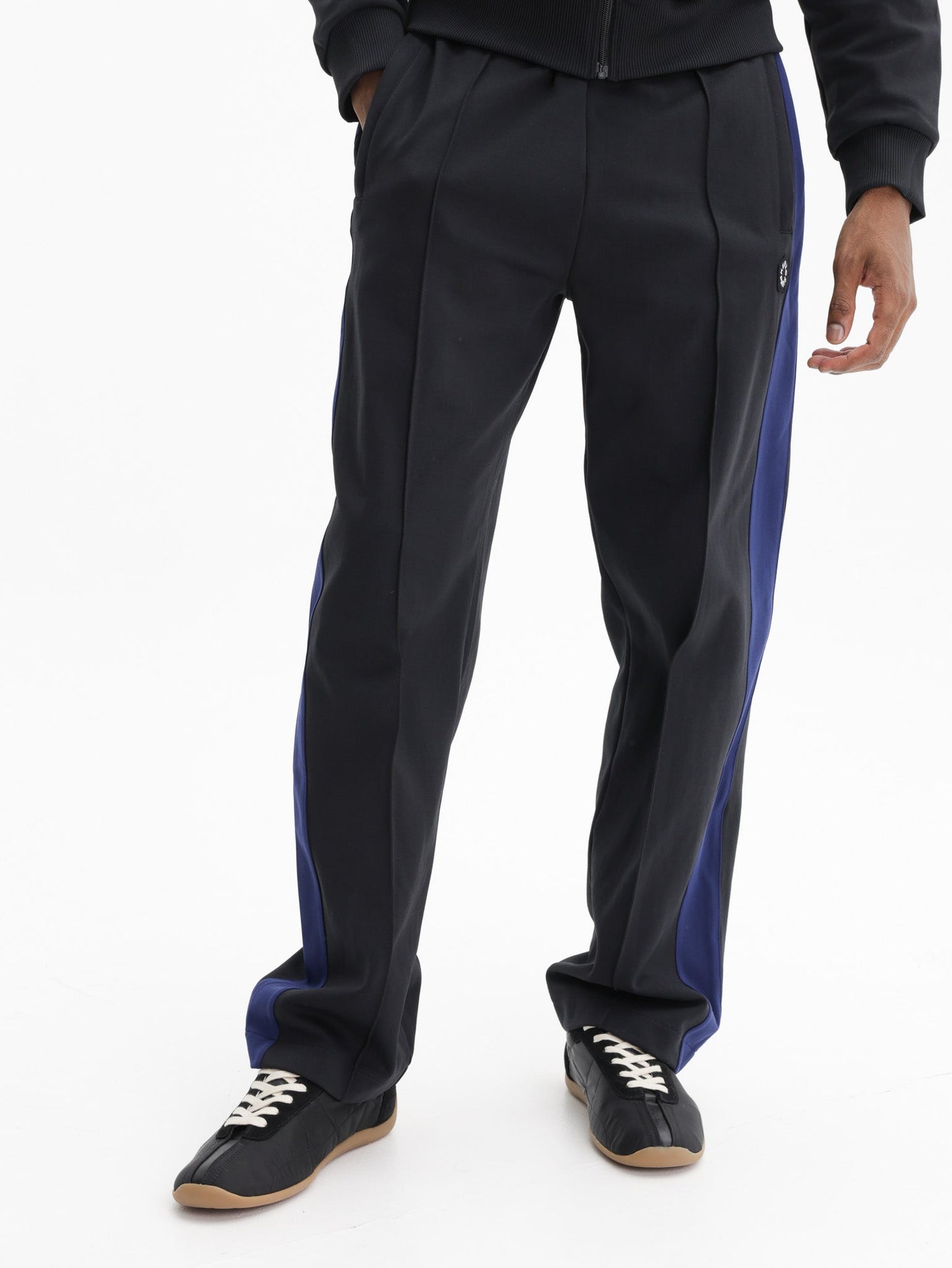 Kenzo Track Pants Boke Flower 2.0 Embroidered Black