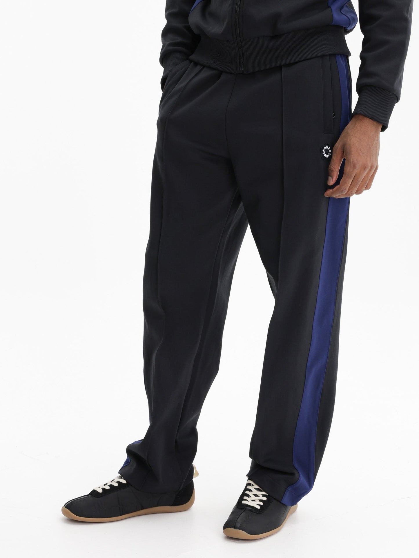 Kenzo Track Pants Boke Flower 2.0 Embroidered Black
