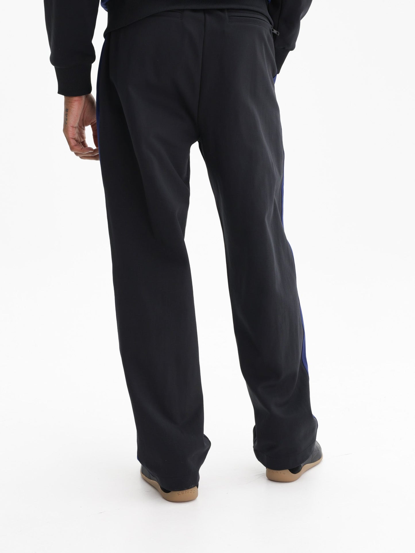 Kenzo Track Pants Boke Flower 2.0 Embroidered Black