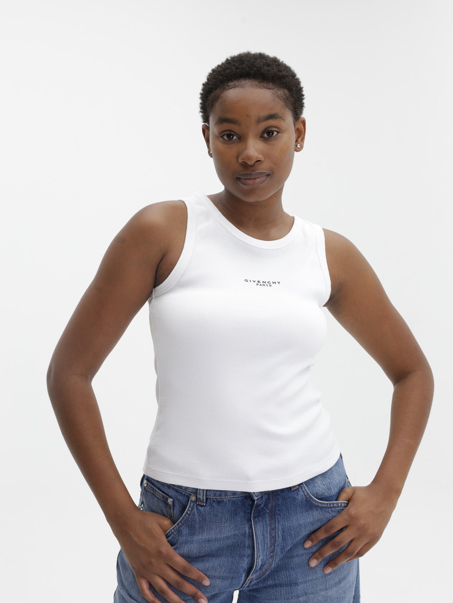 Givenchy Tank Top White