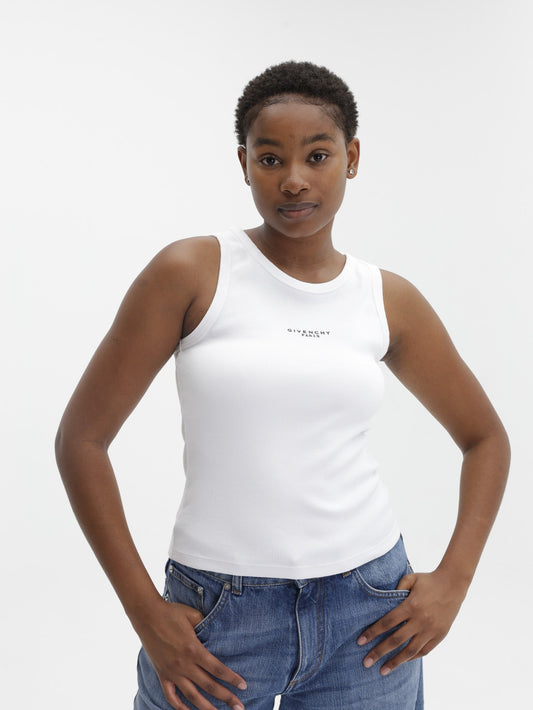 Givenchy Tank Top White