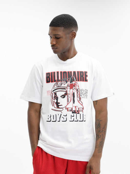 Billionaire Boys Club T-Shirt Spce Program White