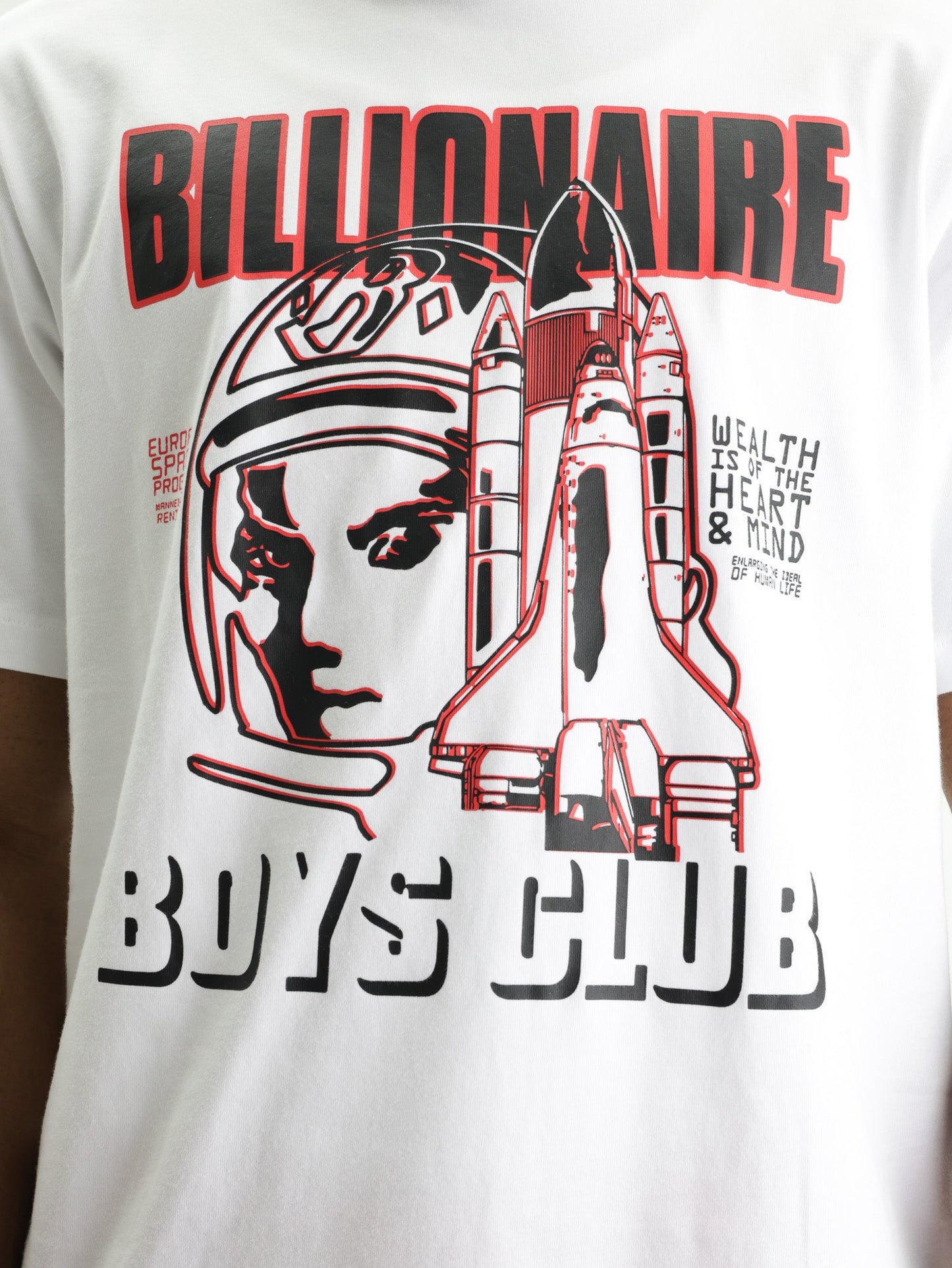 Billionaire Boys Club T-Shirt Spce Program White