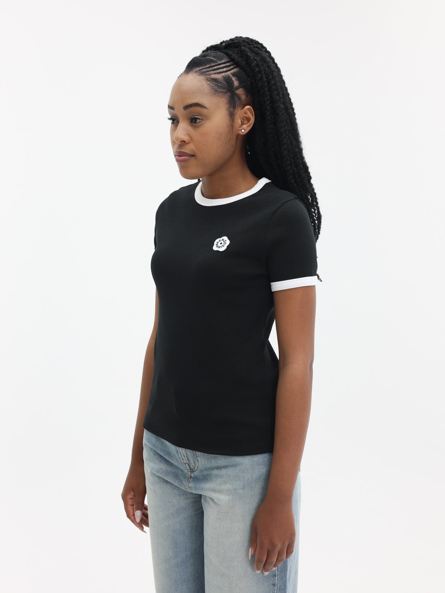 Kenzo T-Shirt Boke Flower 2.0 Black