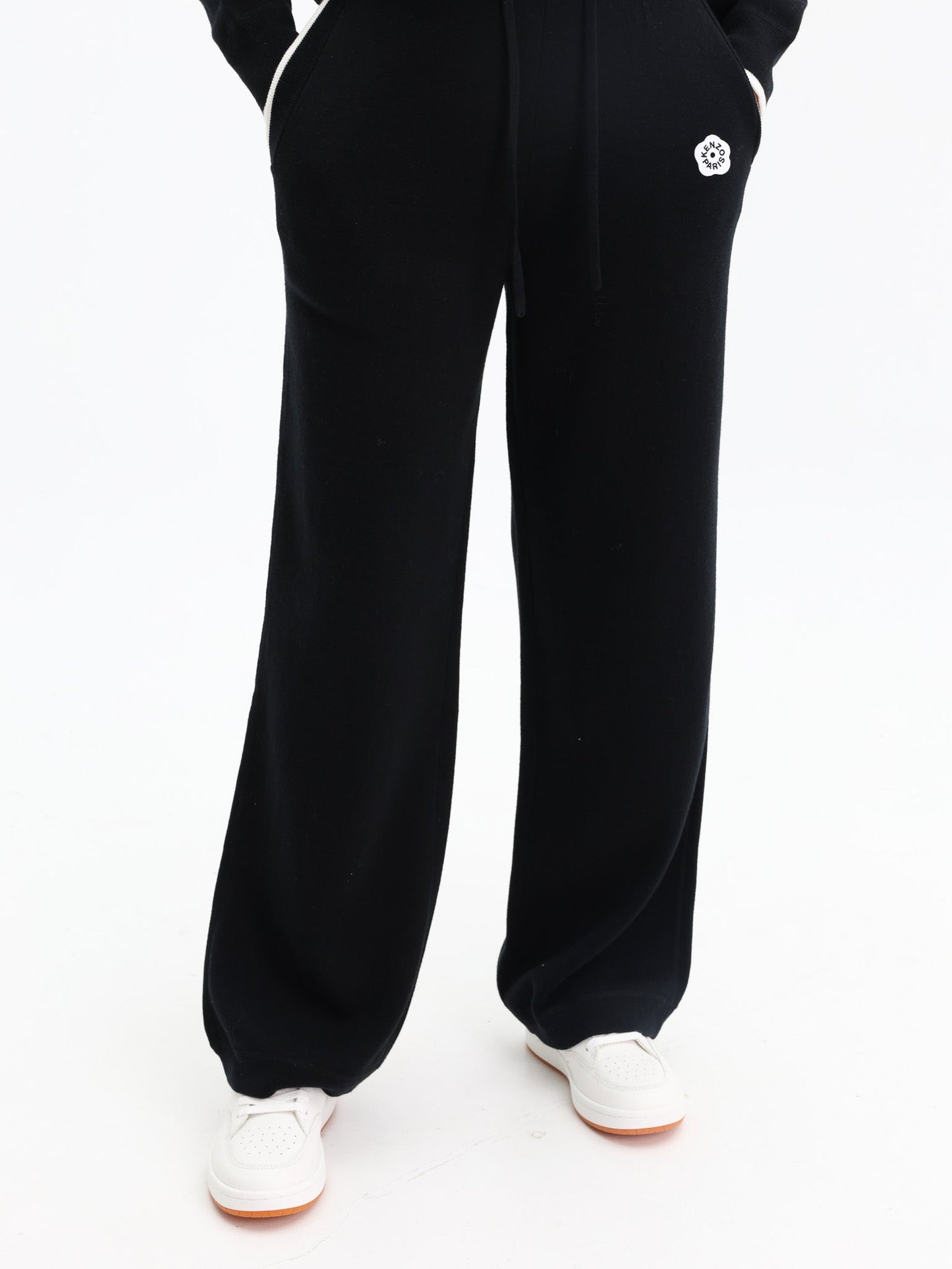 Kenzo Pants Logo Black