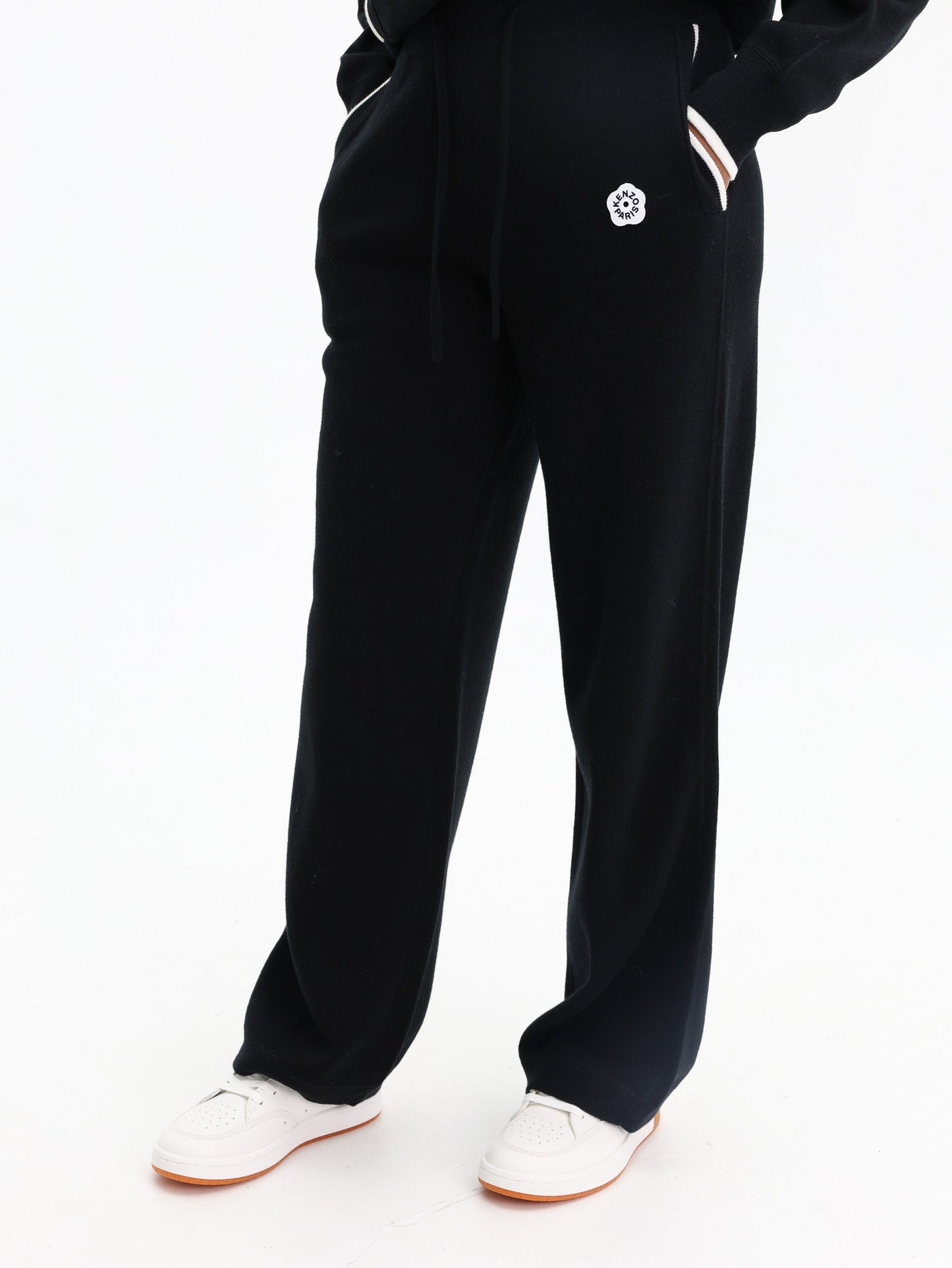 Kenzo Pants Logo Black