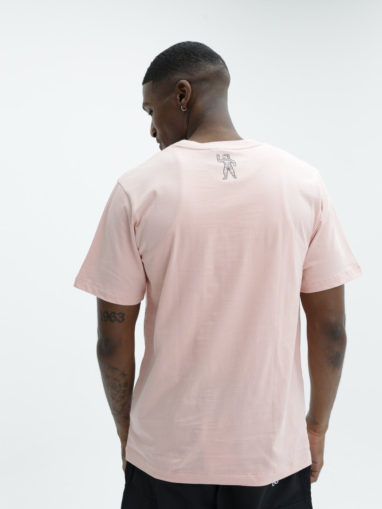 Billionaire Boys Club T-Shirt Camo Arch Logo Pink