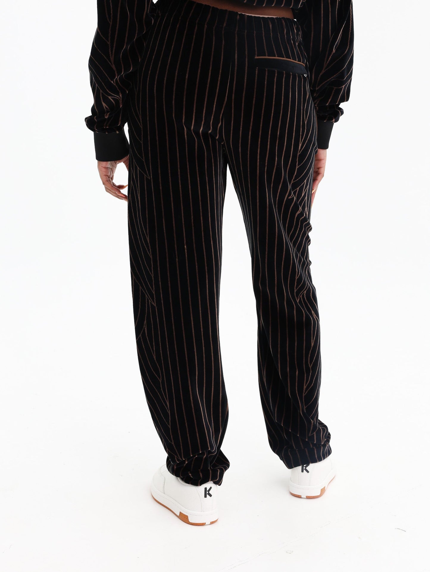 Kenzo Pants Stripes Black