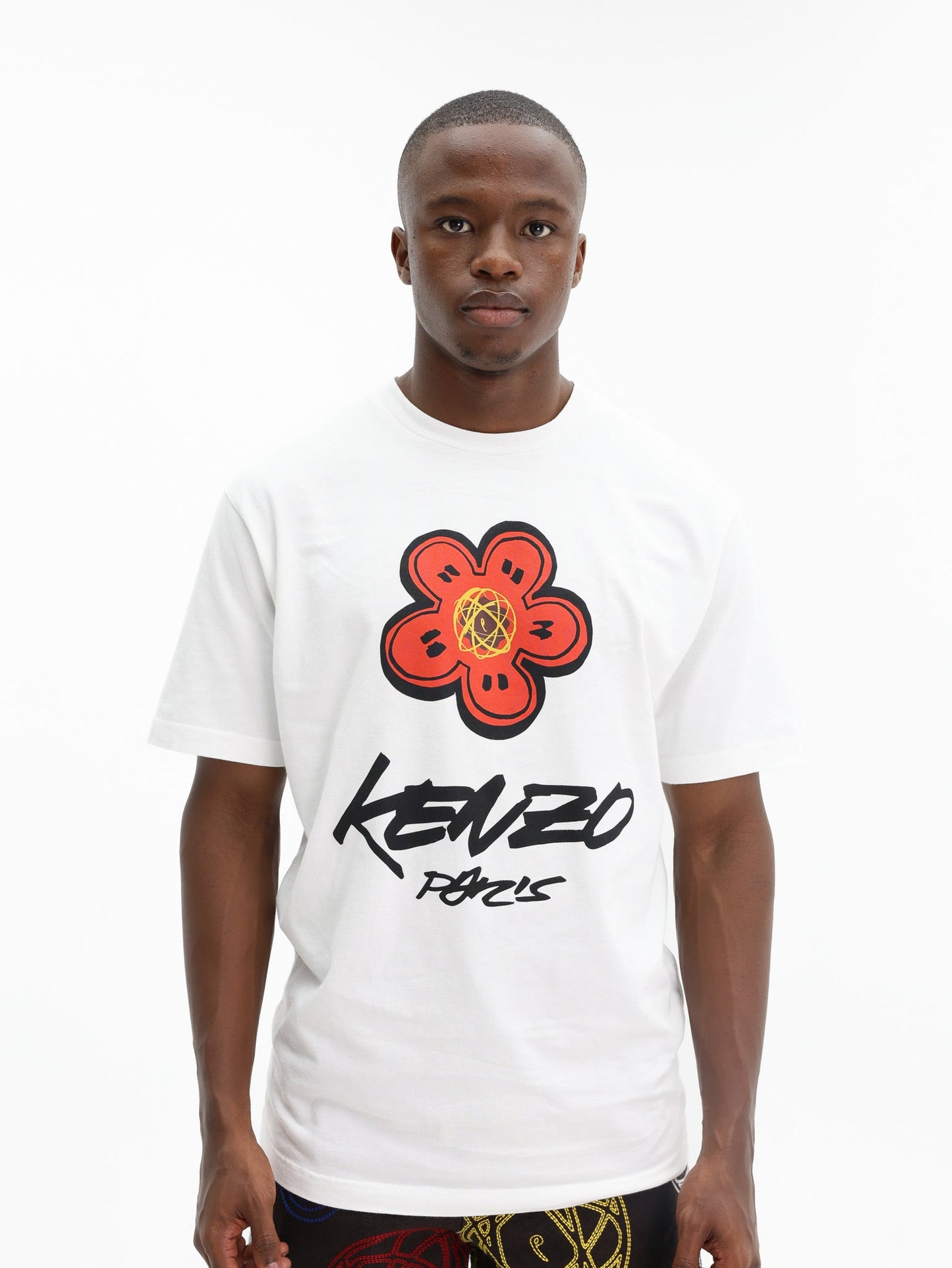 Kenzo T-Shirt Boke Flower Off-White