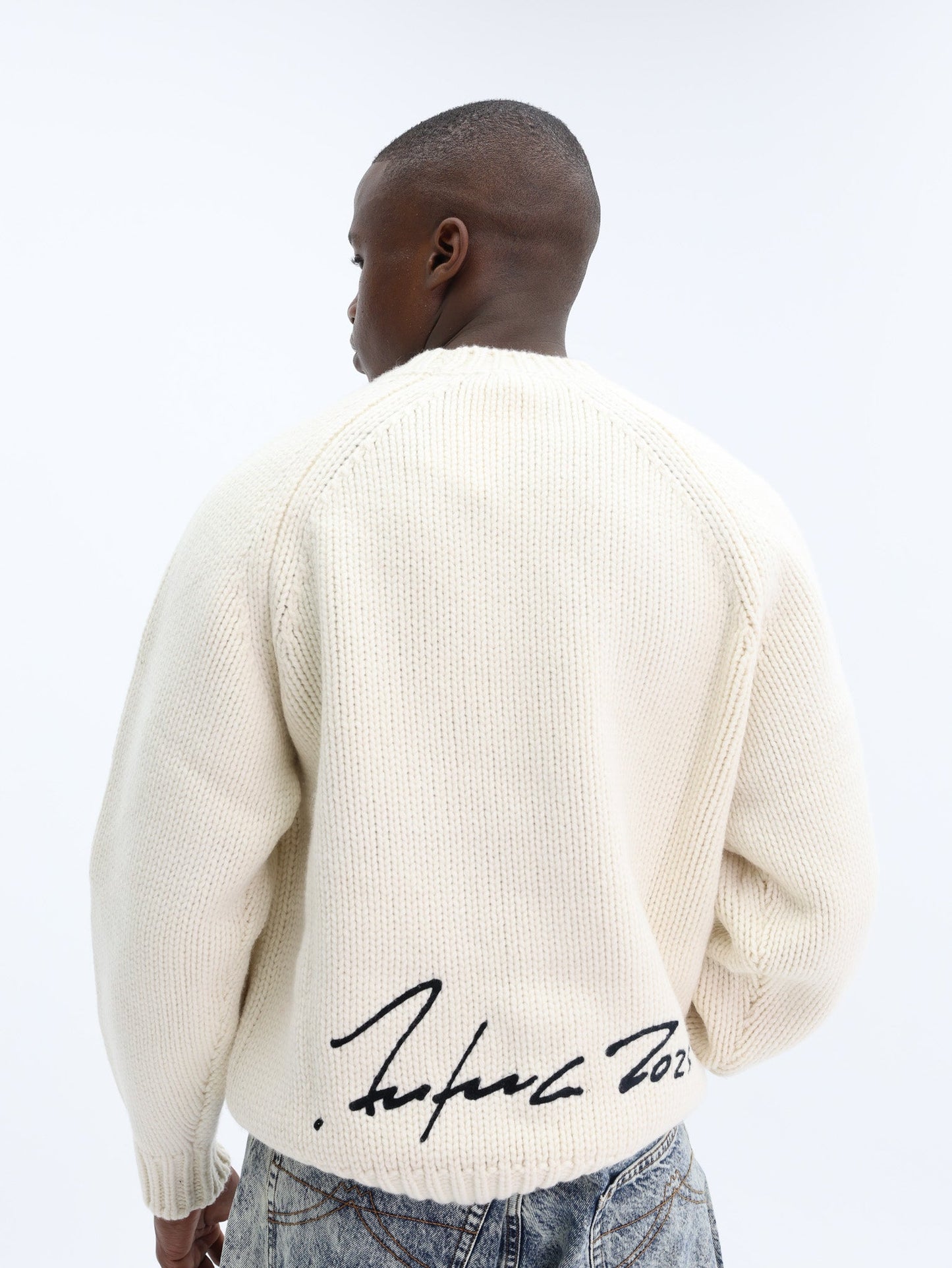 Kenzo Sweater Logo Off-White