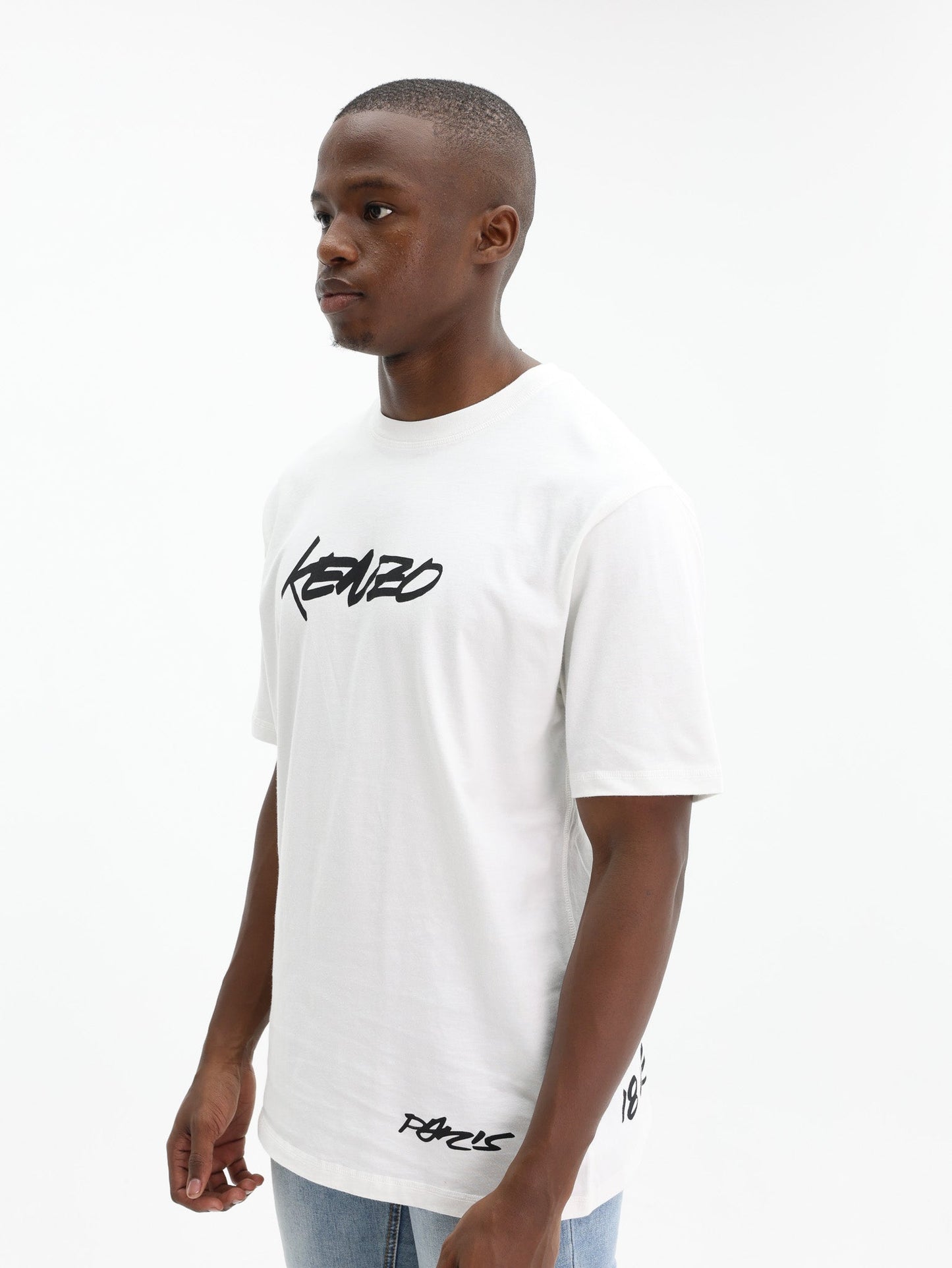 Kenzo T-Shirt Logo Off-White