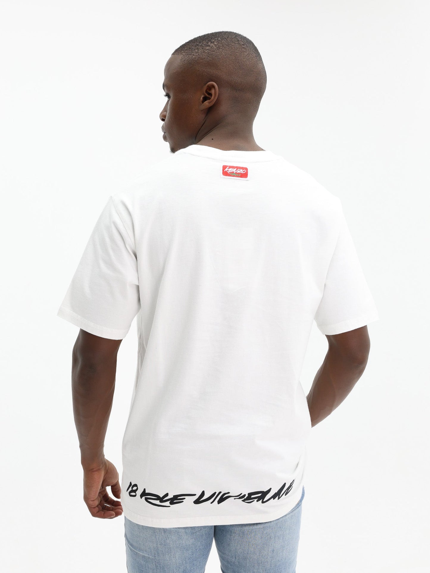 Kenzo T-Shirt Logo Off-White