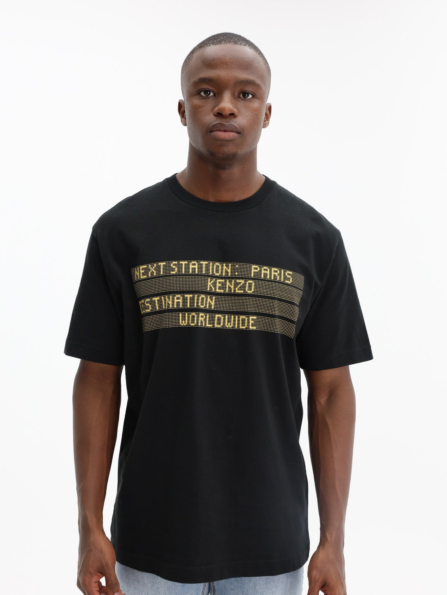 Kenzo T-Shirt Next Station Black