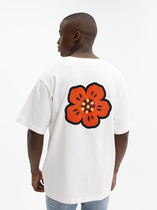 Kenzo T-Shirt Logo Off-White