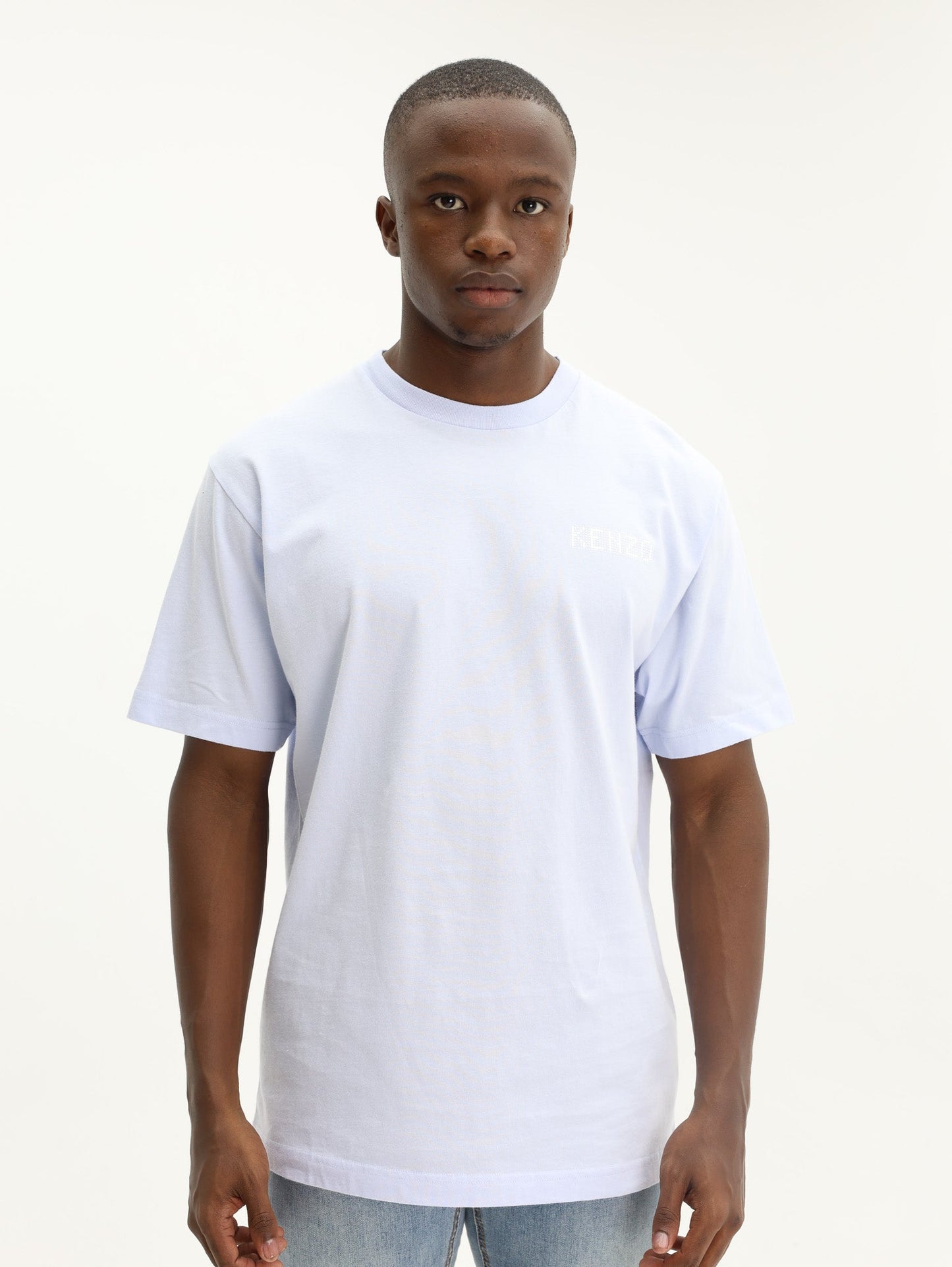 Kenzo T-Shirt Logo Light Blue