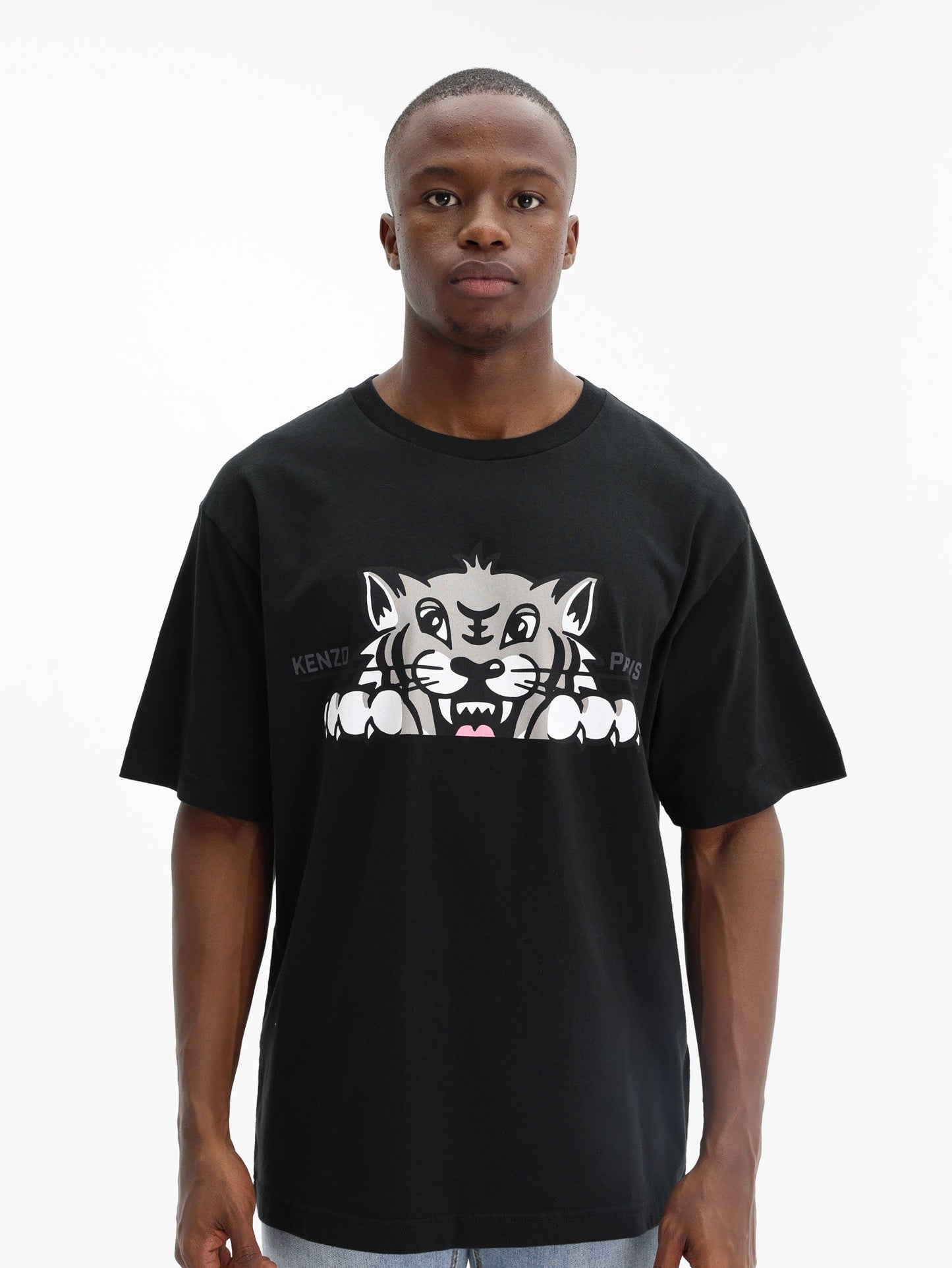 Kenzo T-Shirt Tiger Black