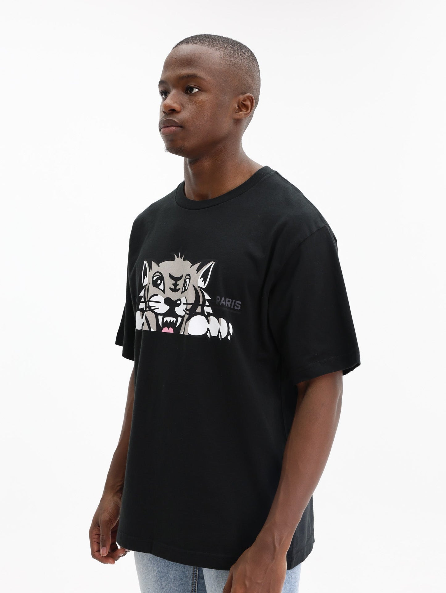 Kenzo T-Shirt Tiger Black