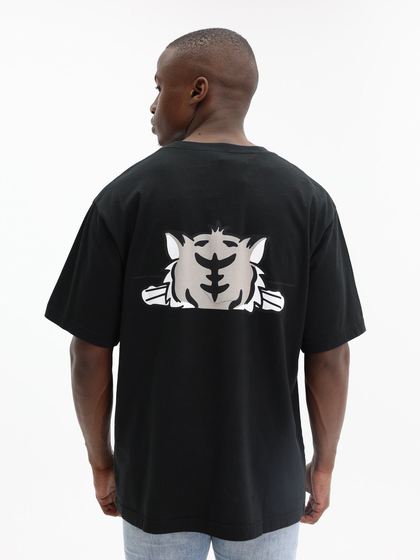 Kenzo T-Shirt Tiger Black