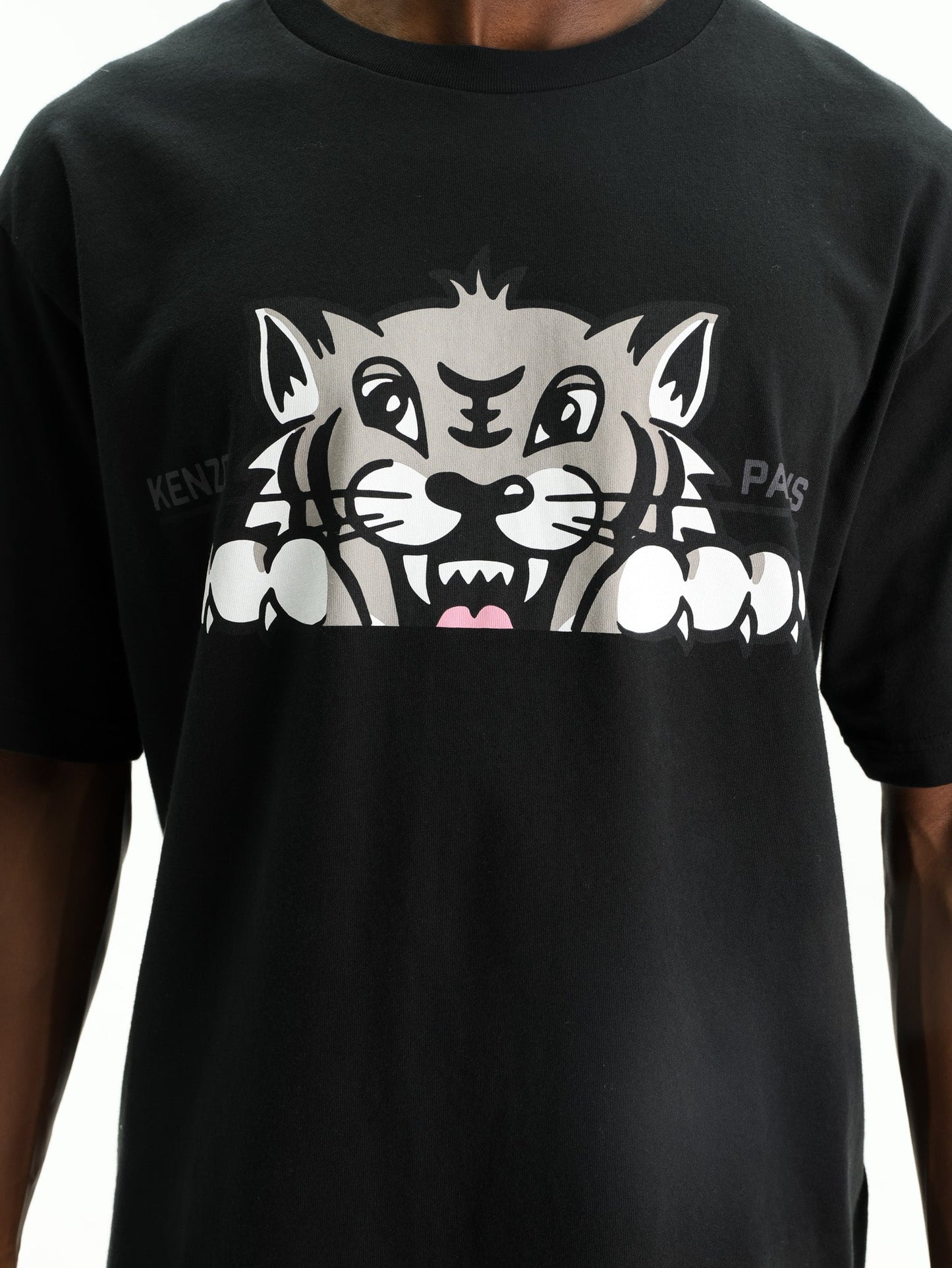 Kenzo T-Shirt Tiger Black