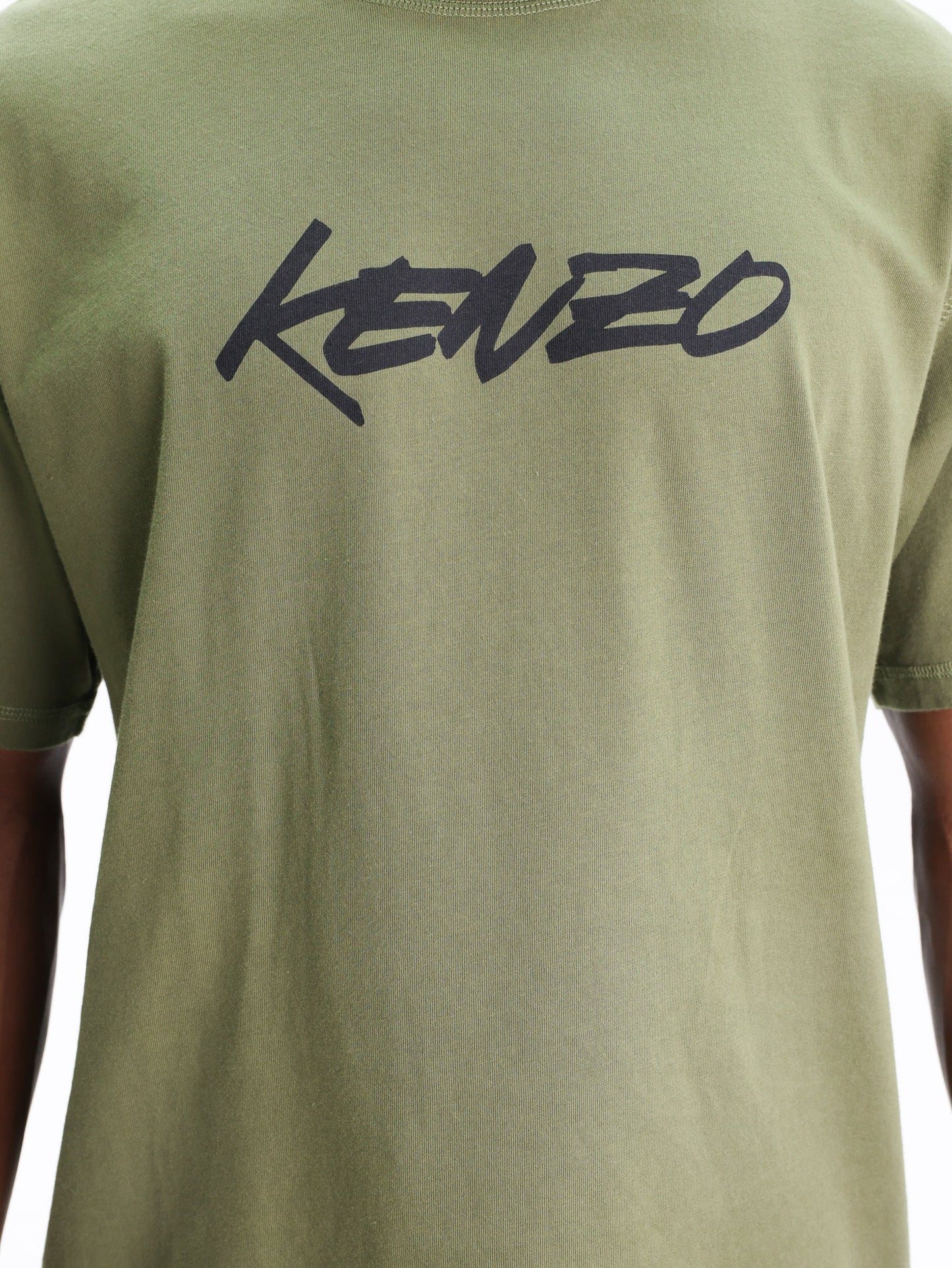 Kenzo T-Shirt Logo Khaki