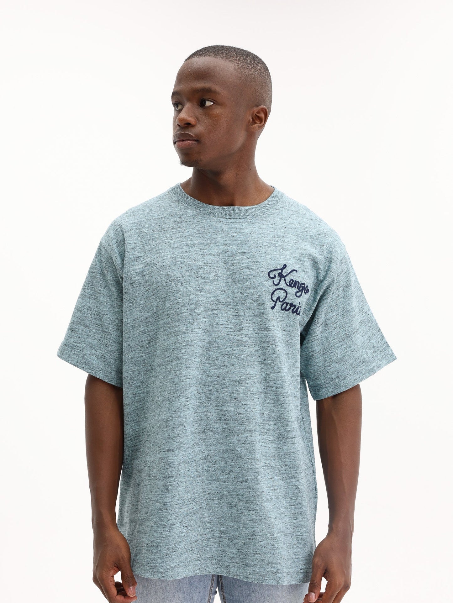 Kenzo T-Shirt Logo Turquoise