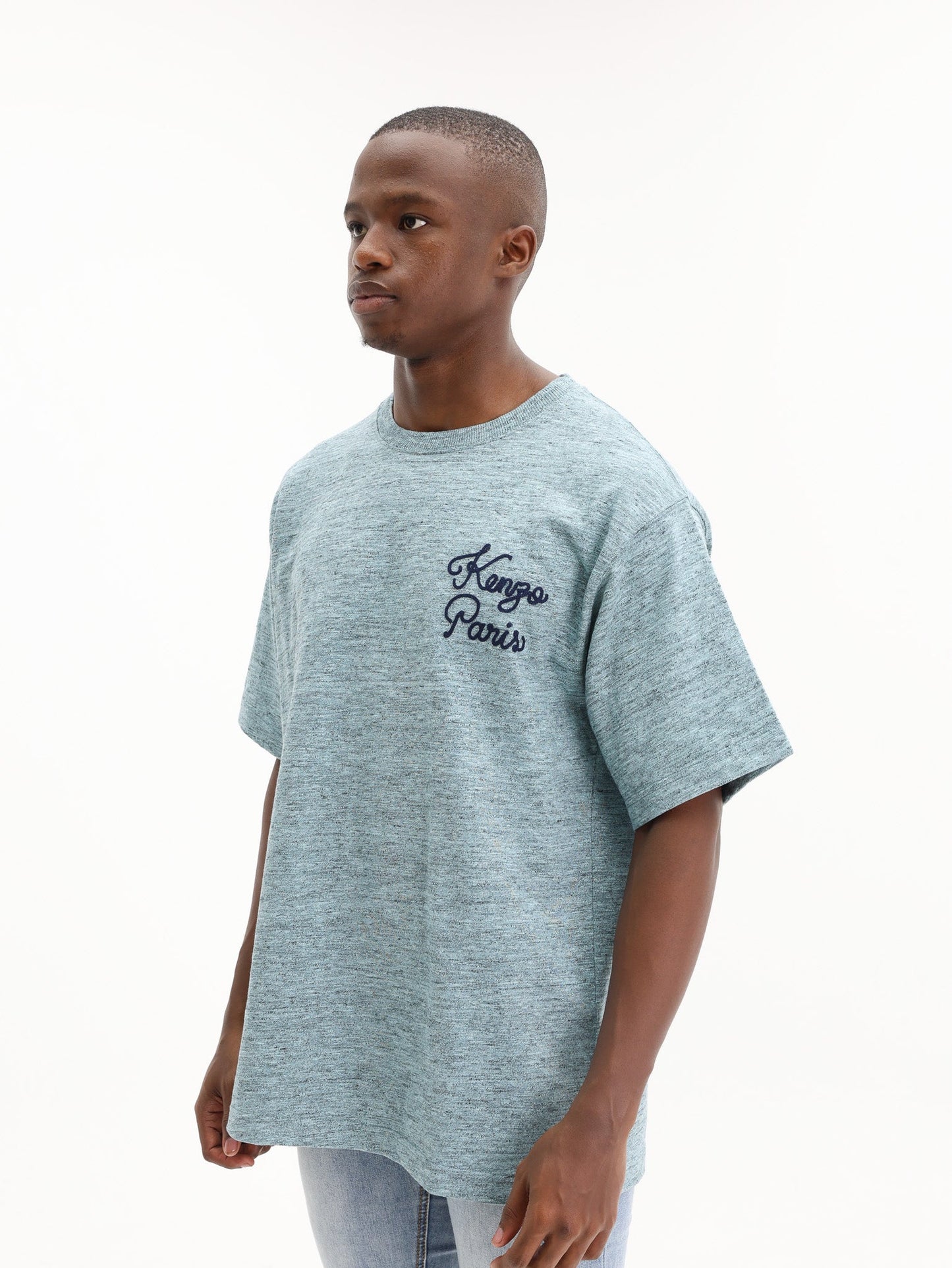 Kenzo T-Shirt Logo Turquoise