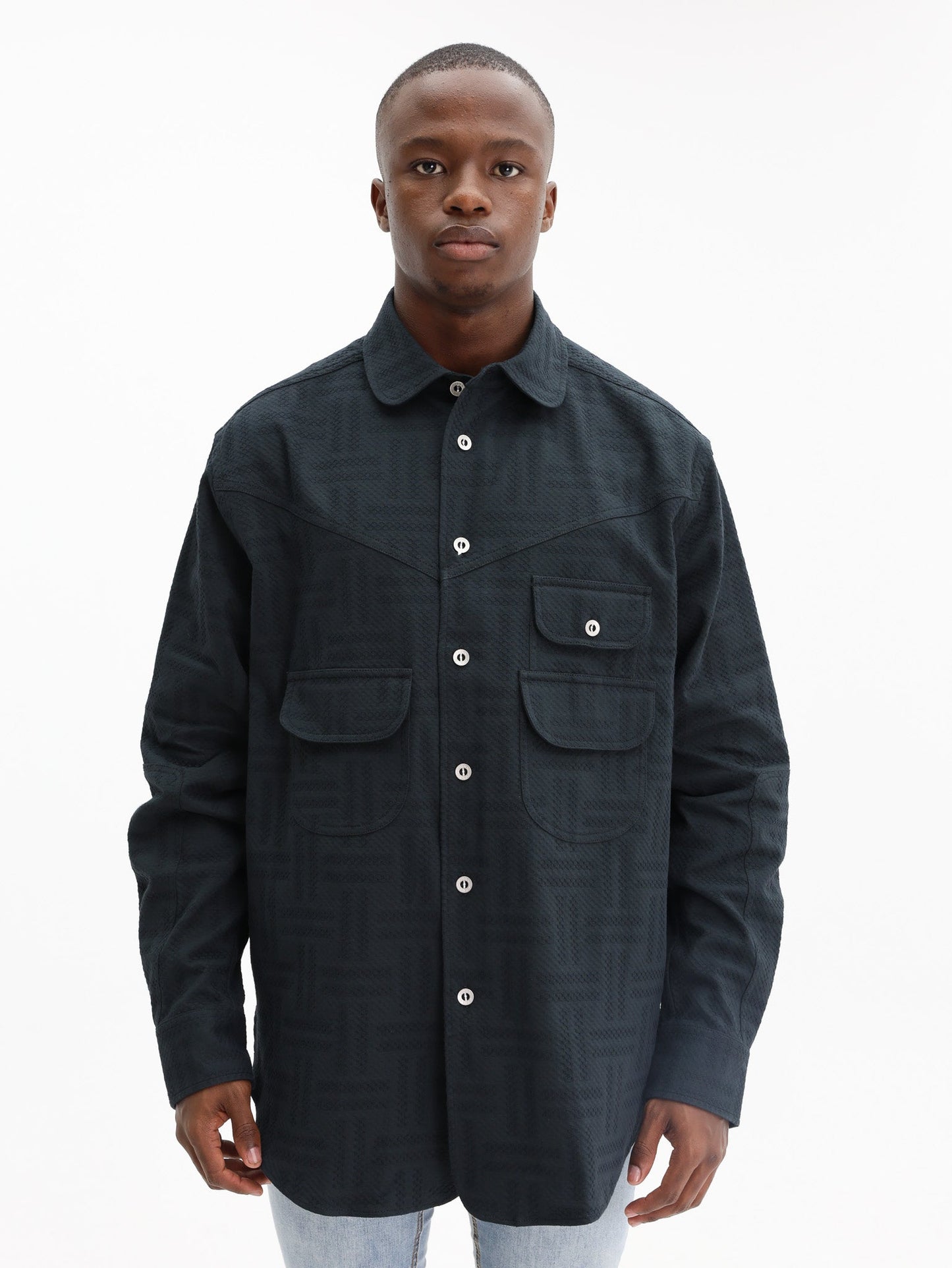 Kenzo Shirt Checkered Black