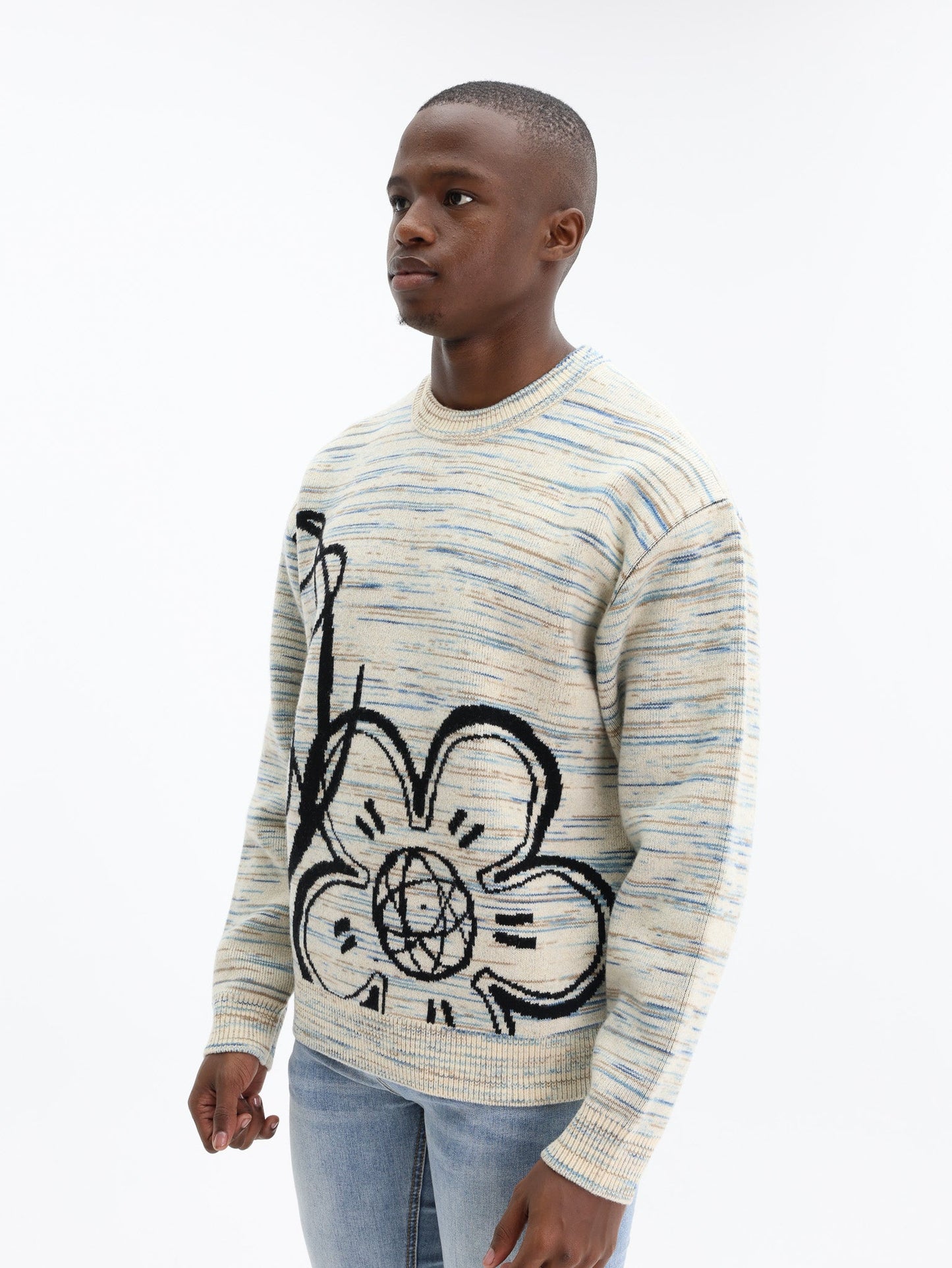 Kenzo Sweater Boke Flower Off-White