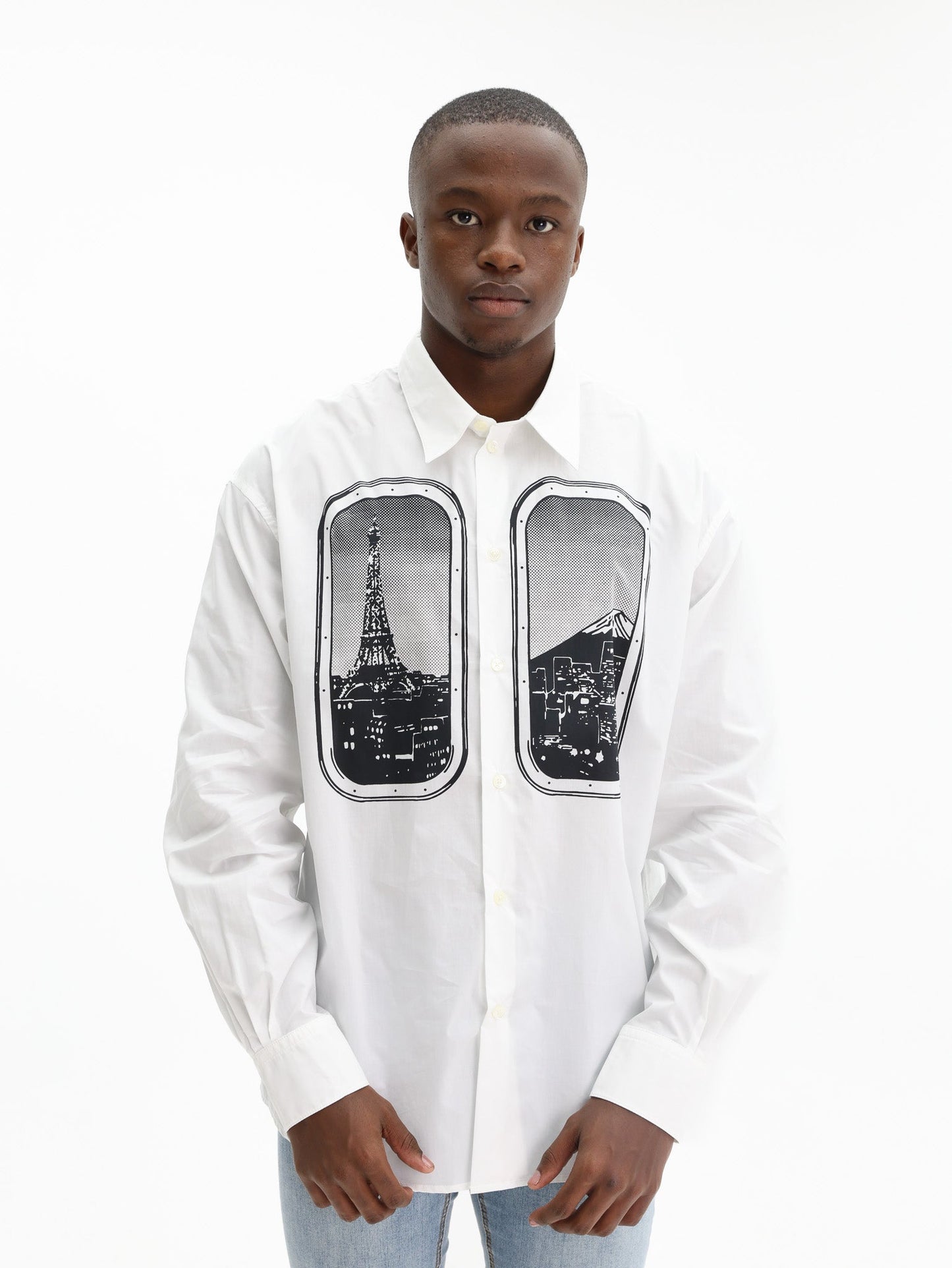 Kenzo Shirt Window White
