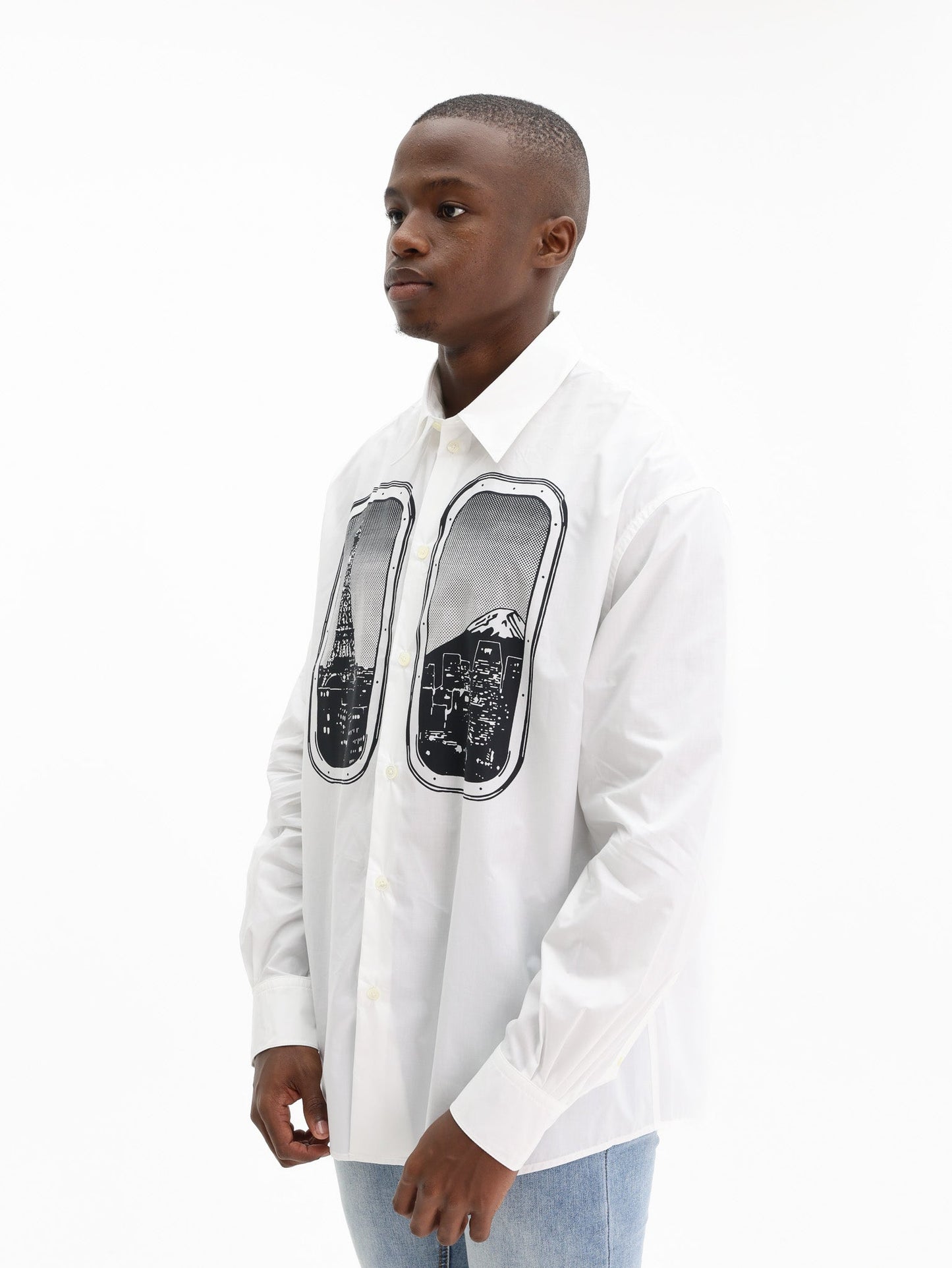 Kenzo Shirt Window White