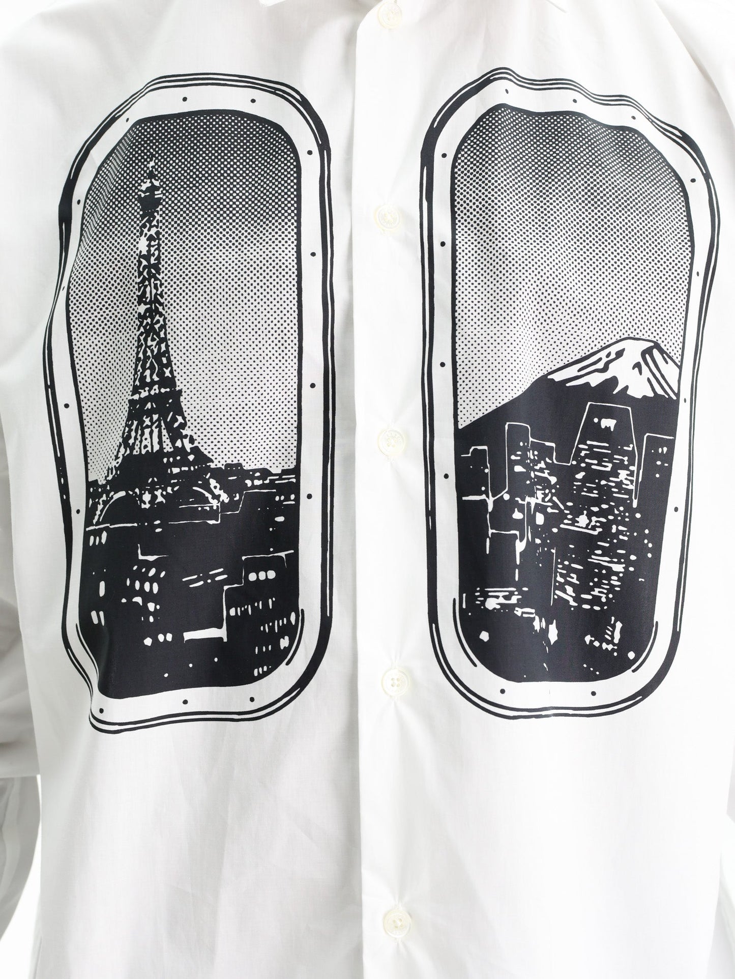 Kenzo Shirt Window White