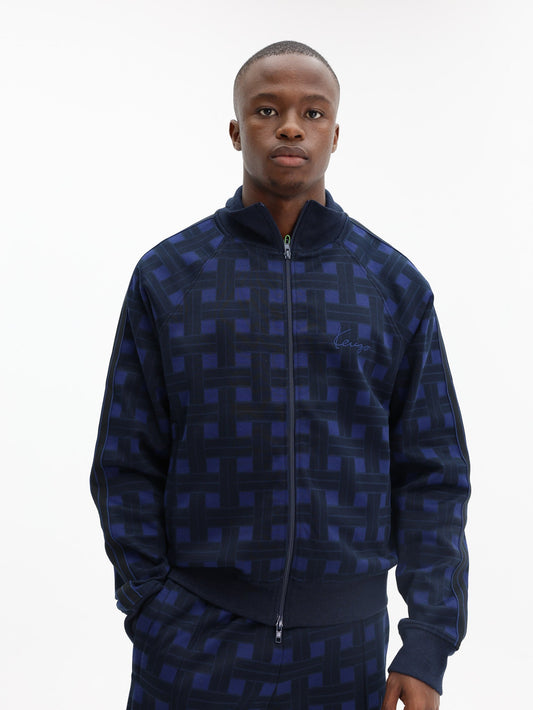 Kenzo Jacket Checkered Blue-Black